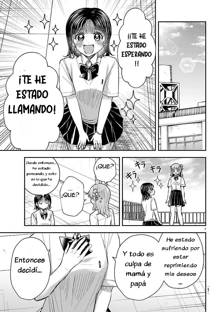 Kimi wa Yotsuba no Clover Capitulo 63: Carta. página 7