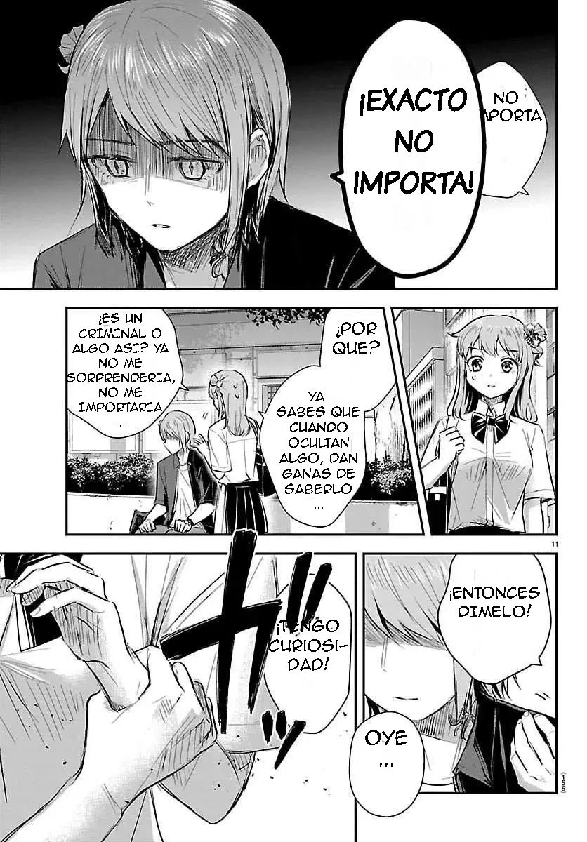 Kimi wa Yotsuba no Clover Capitulo 64: Me pregunto si nos parecemos. página 11