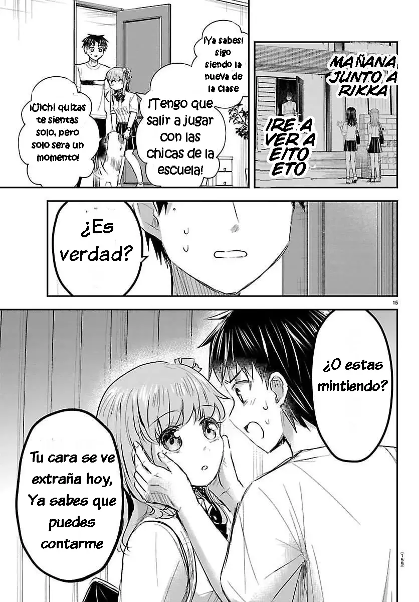 Kimi wa Yotsuba no Clover Capitulo 64: Me pregunto si nos parecemos. página 15