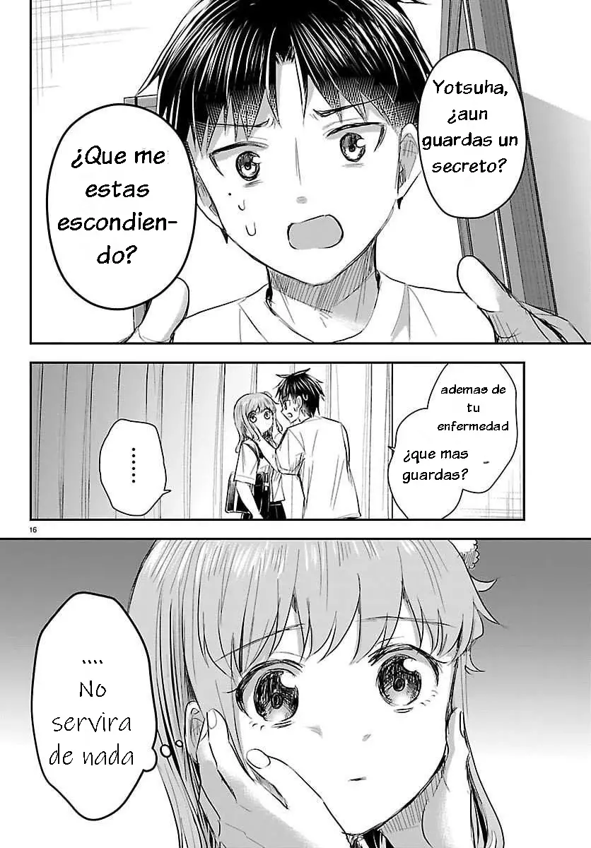 Kimi wa Yotsuba no Clover Capitulo 64: Me pregunto si nos parecemos. página 16