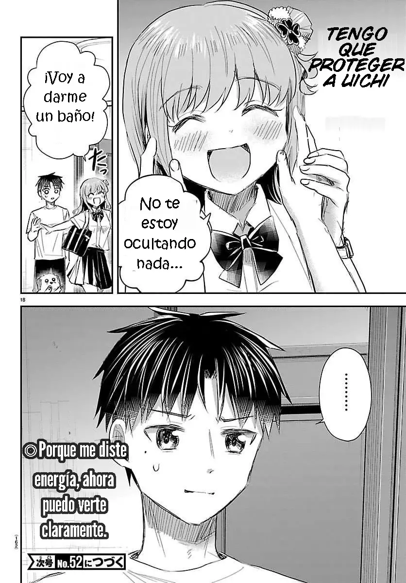 Kimi wa Yotsuba no Clover Capitulo 64: Me pregunto si nos parecemos. página 18