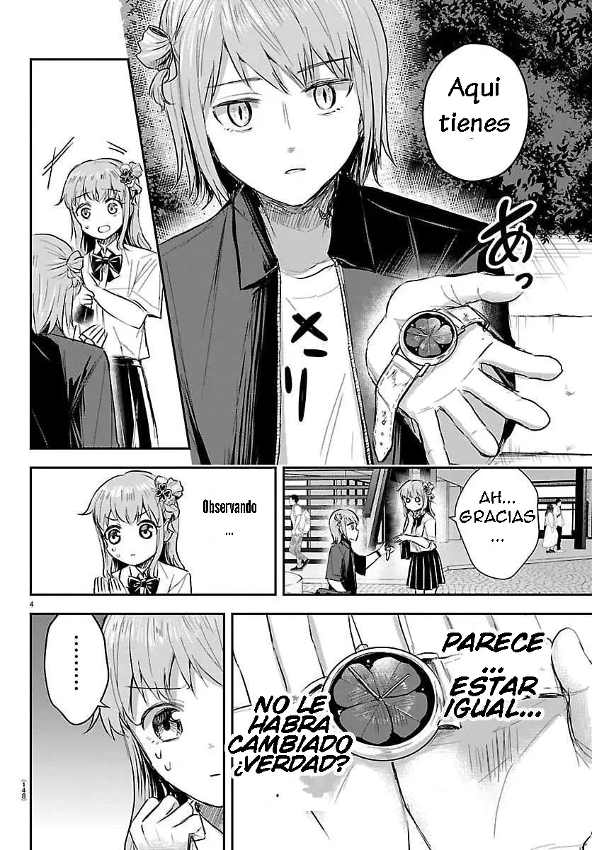 Kimi wa Yotsuba no Clover Capitulo 64: Me pregunto si nos parecemos. página 4