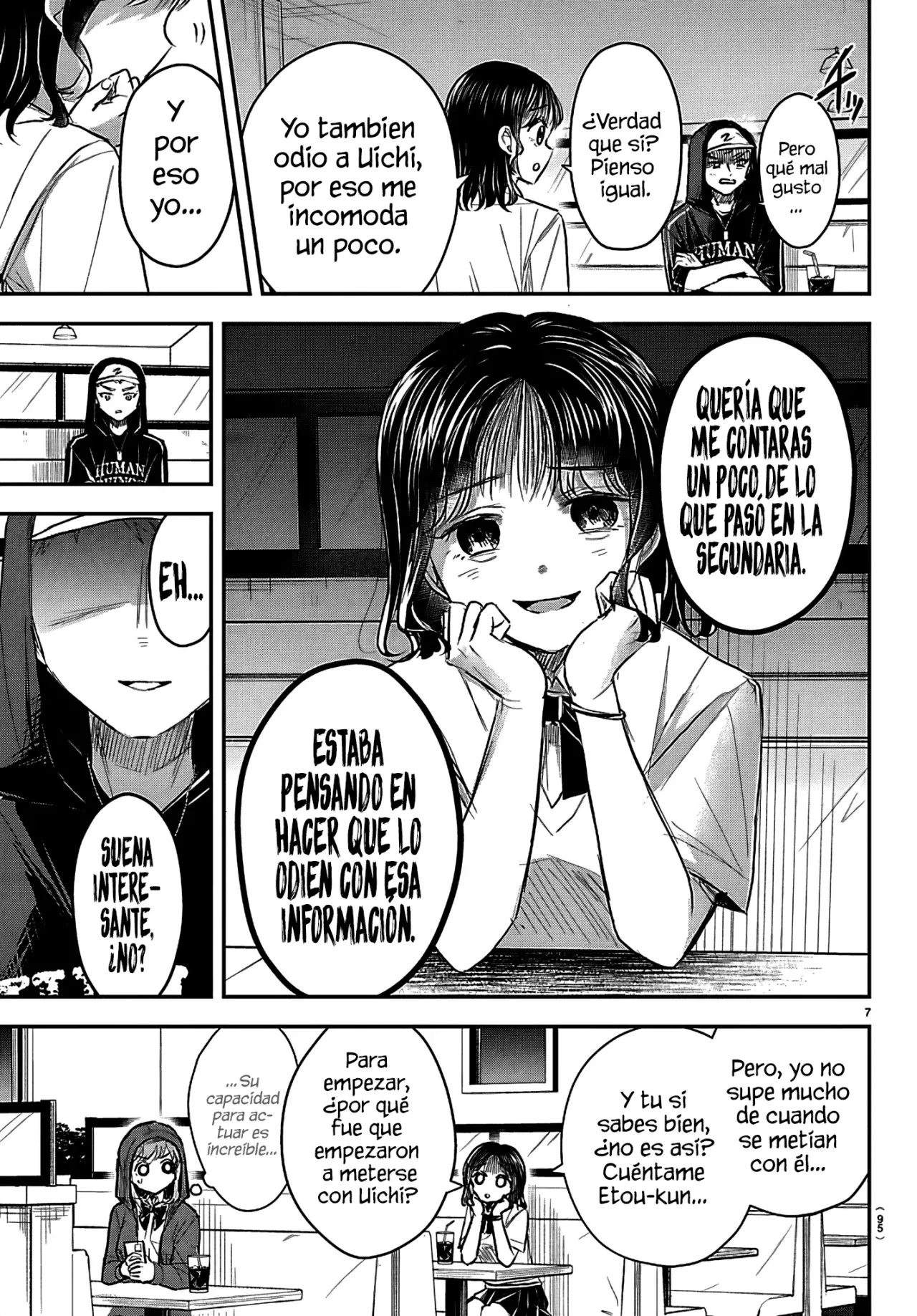 Kimi wa Yotsuba no Clover Capitulo 65: La malicia de los de secundaria. página 10