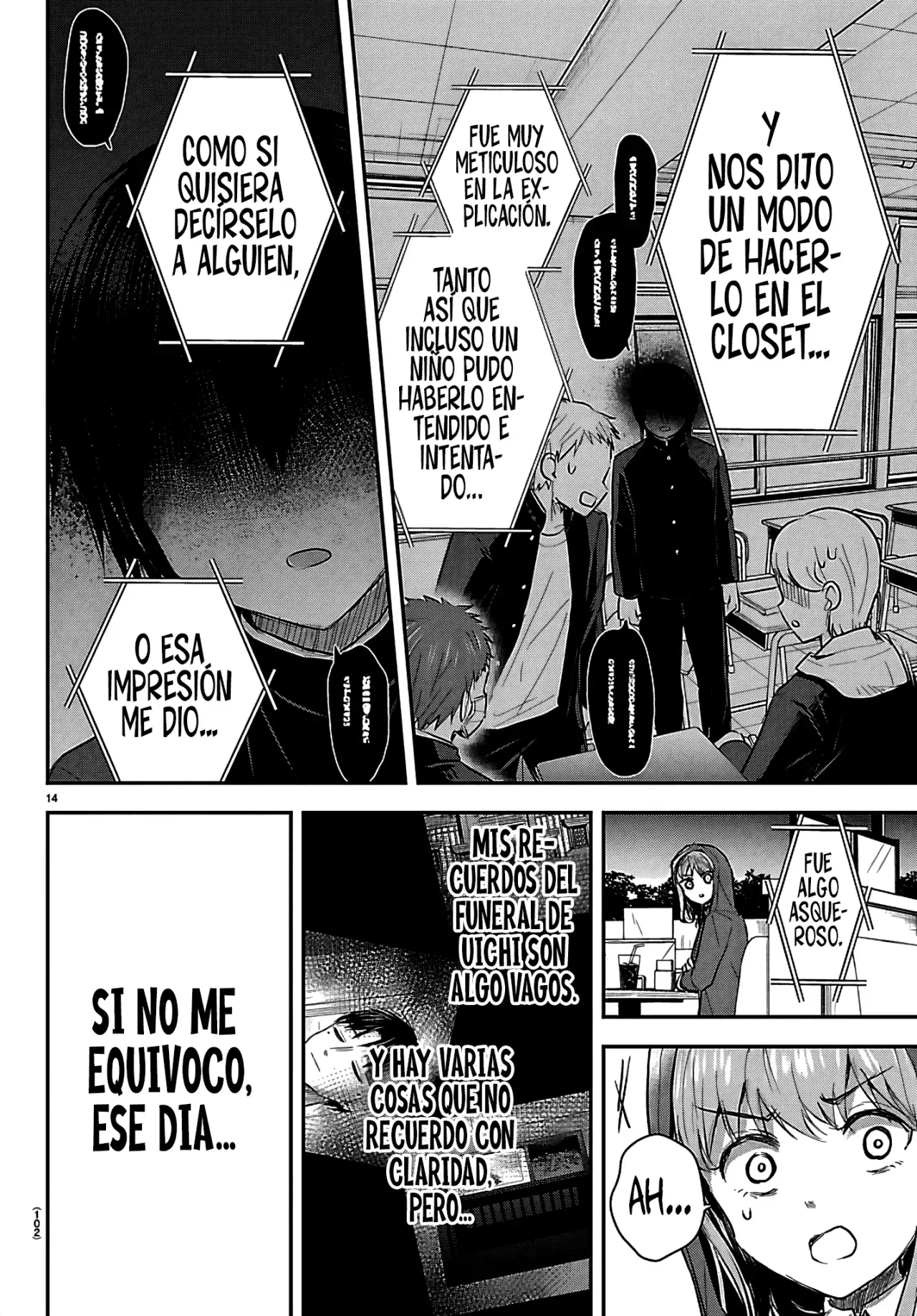 Kimi wa Yotsuba no Clover Capitulo 65: La malicia de los de secundaria. página 17