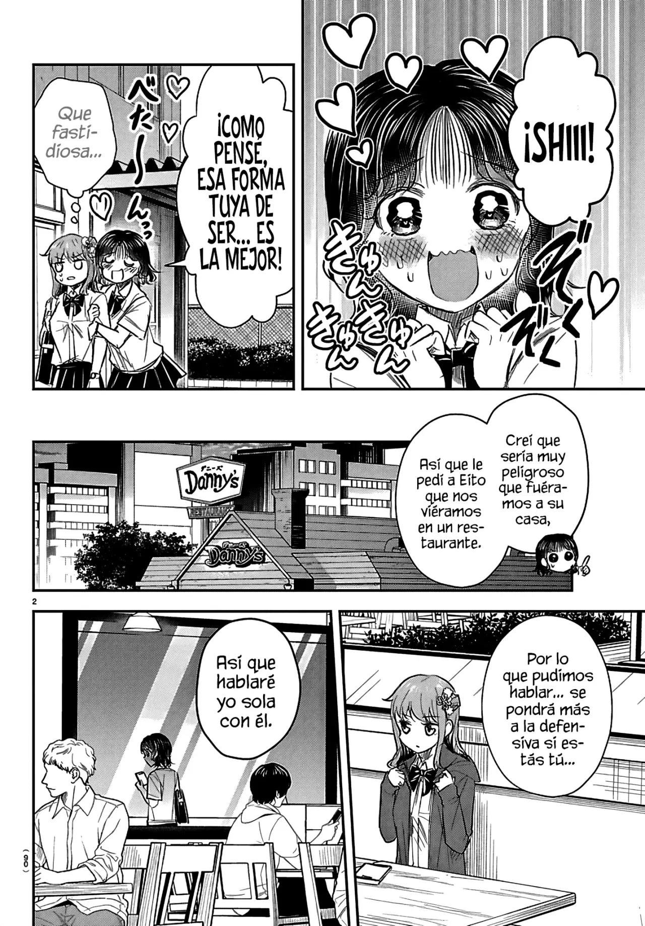 Kimi wa Yotsuba no Clover Capitulo 65: La malicia de los de secundaria. página 5
