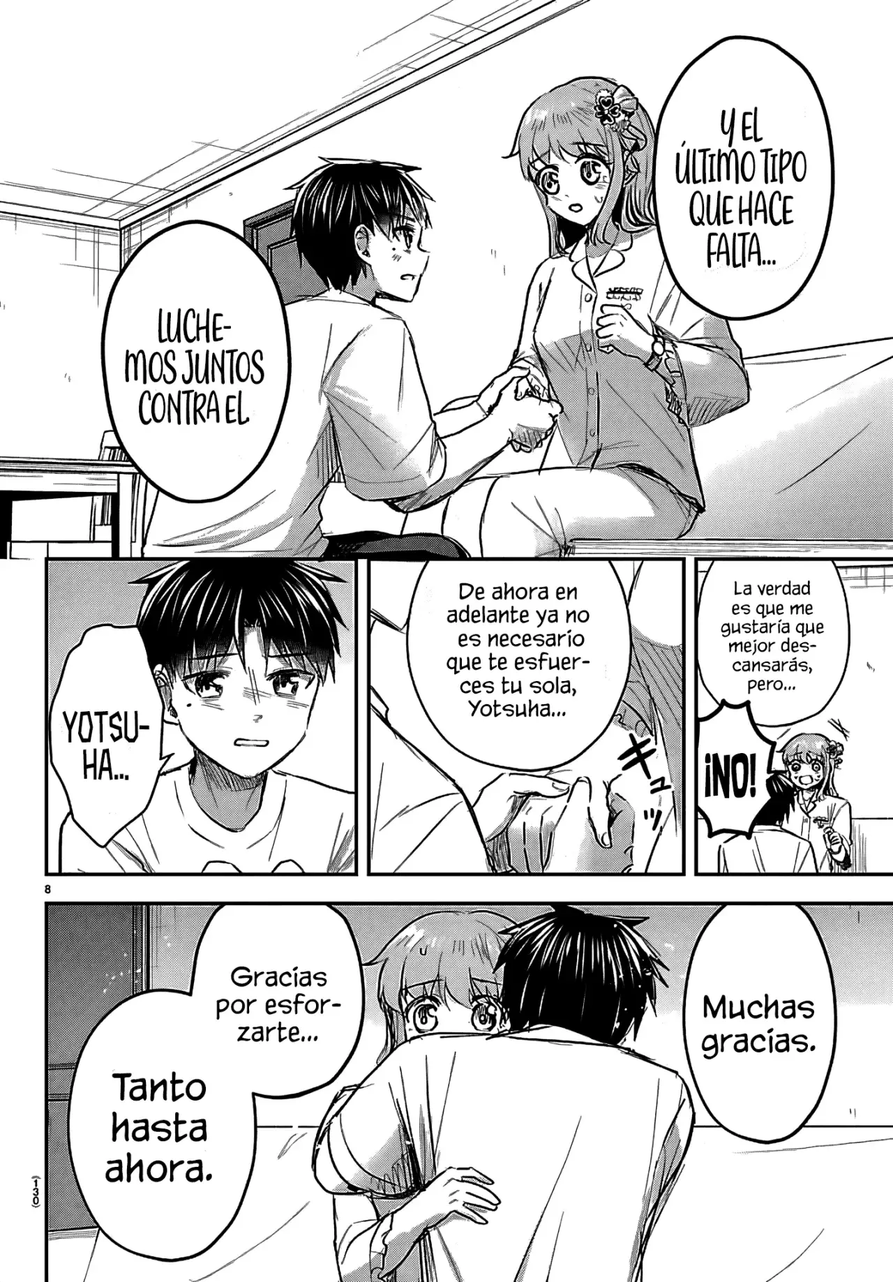 Kimi wa Yotsuba no Clover Capitulo 67: Lágrimas. página 11