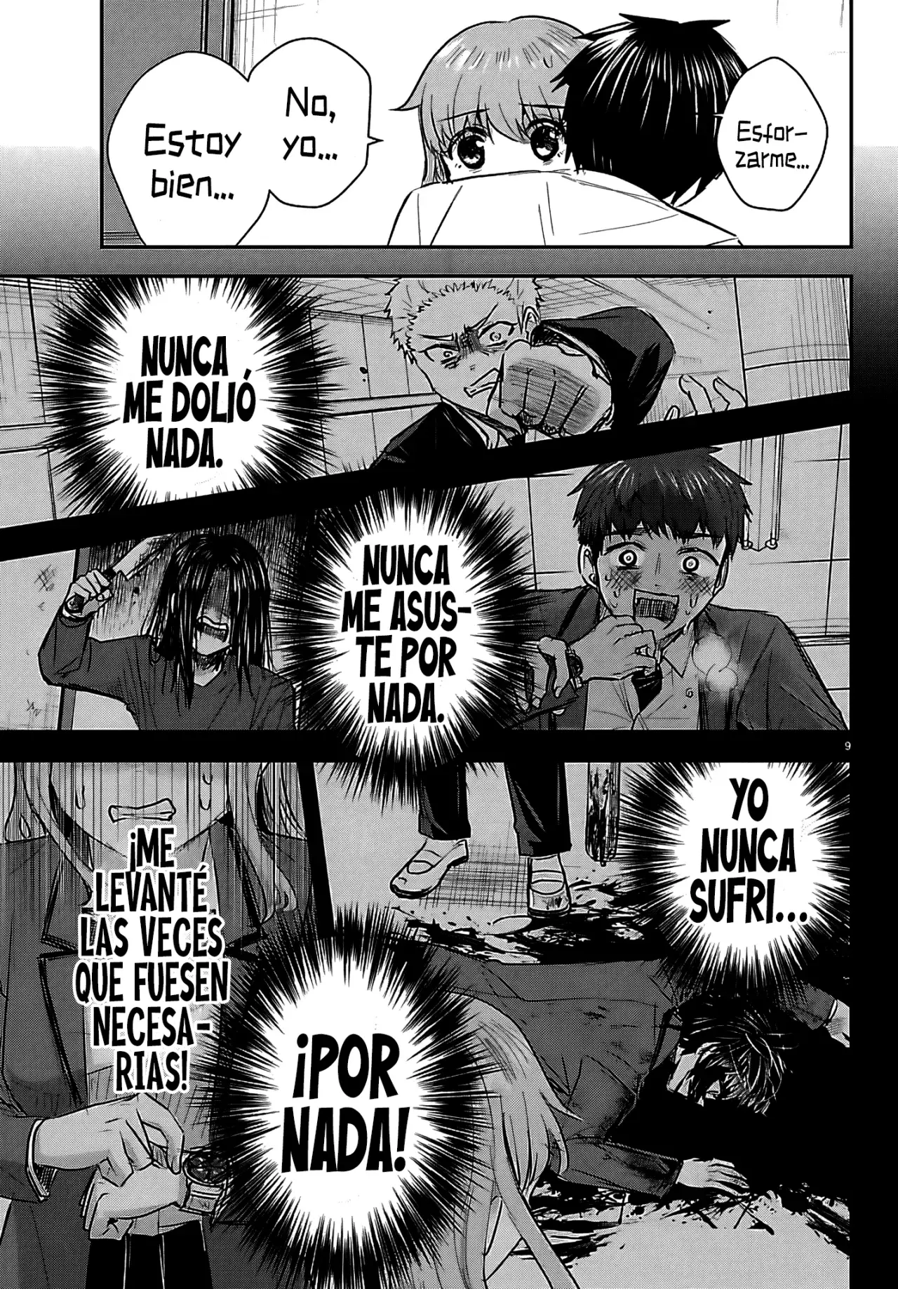 Kimi wa Yotsuba no Clover Capitulo 67: Lágrimas. página 12