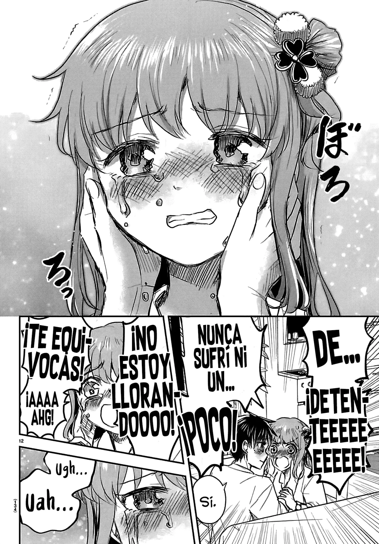 Kimi wa Yotsuba no Clover Capitulo 67: Lágrimas. página 15