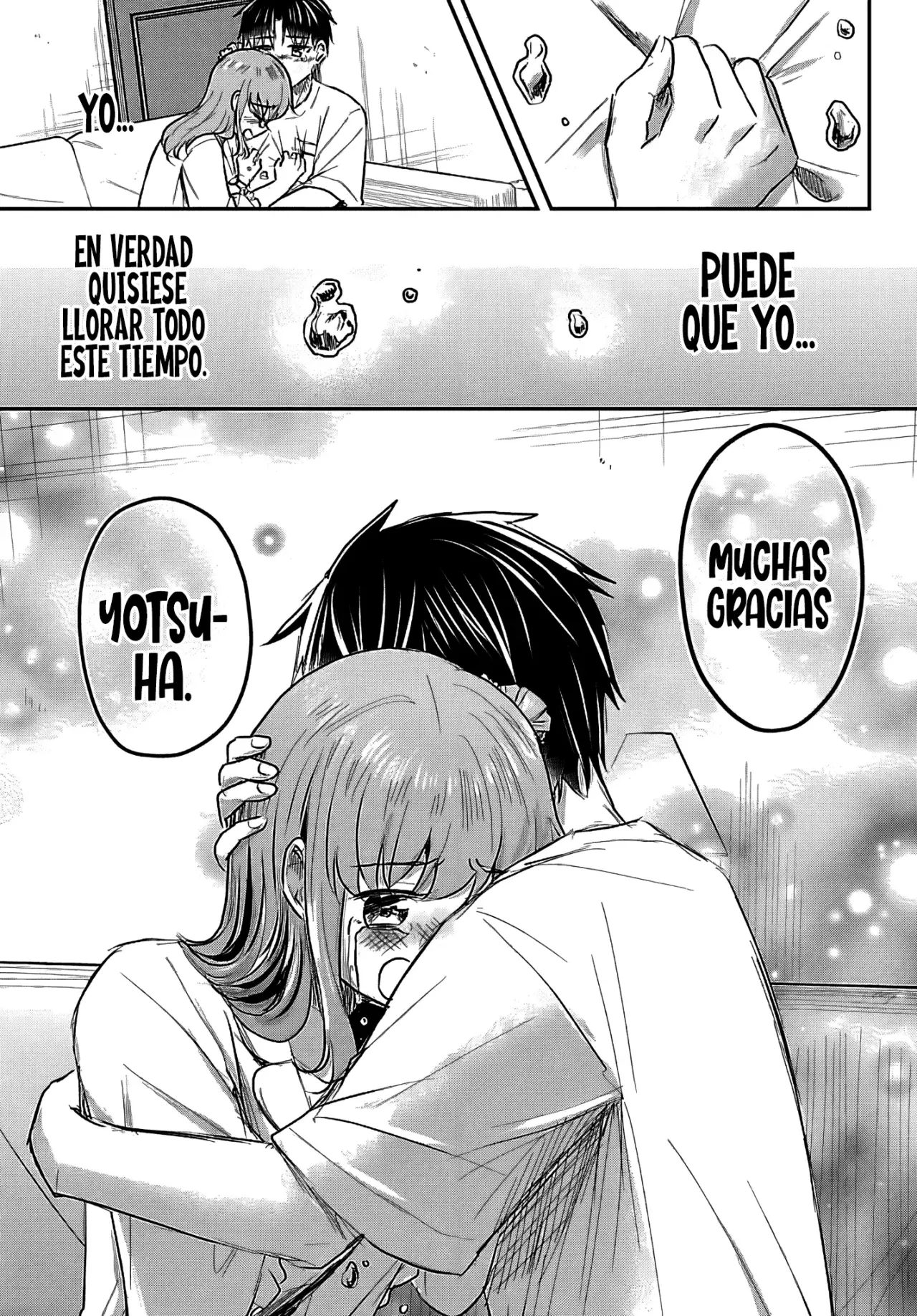 Kimi wa Yotsuba no Clover Capitulo 67: Lágrimas. página 16