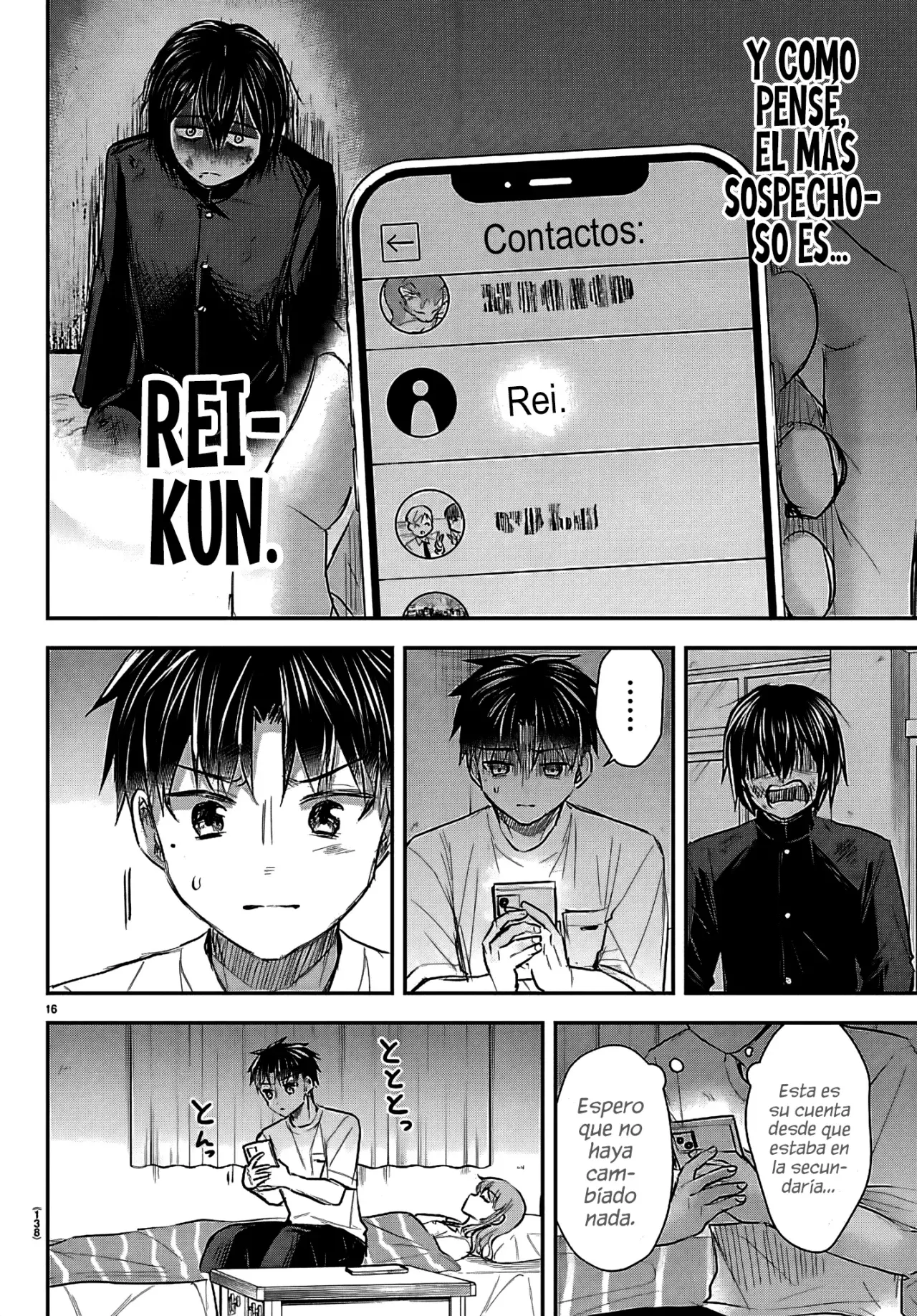 Kimi wa Yotsuba no Clover Capitulo 67: Lágrimas. página 19
