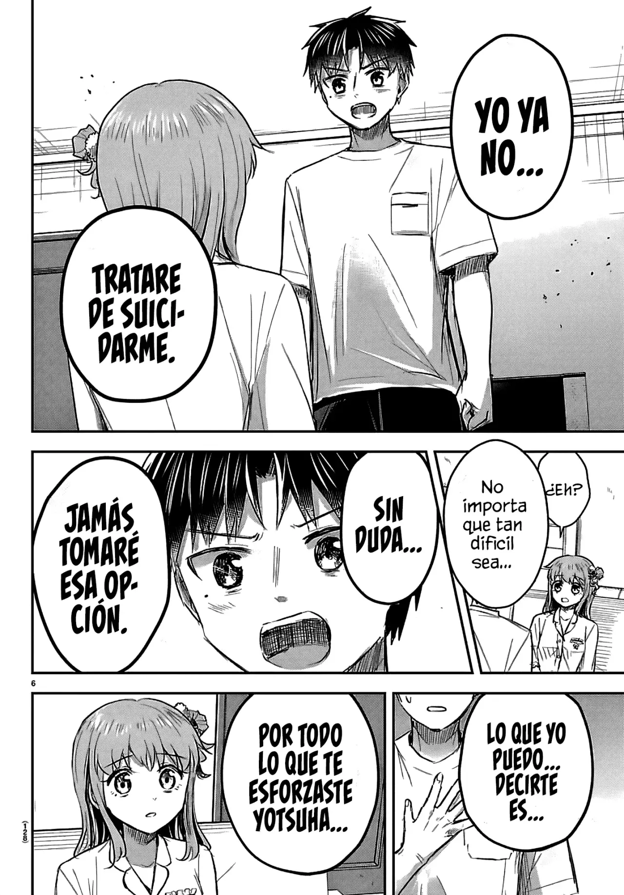 Kimi wa Yotsuba no Clover Capitulo 67: Lágrimas. página 9