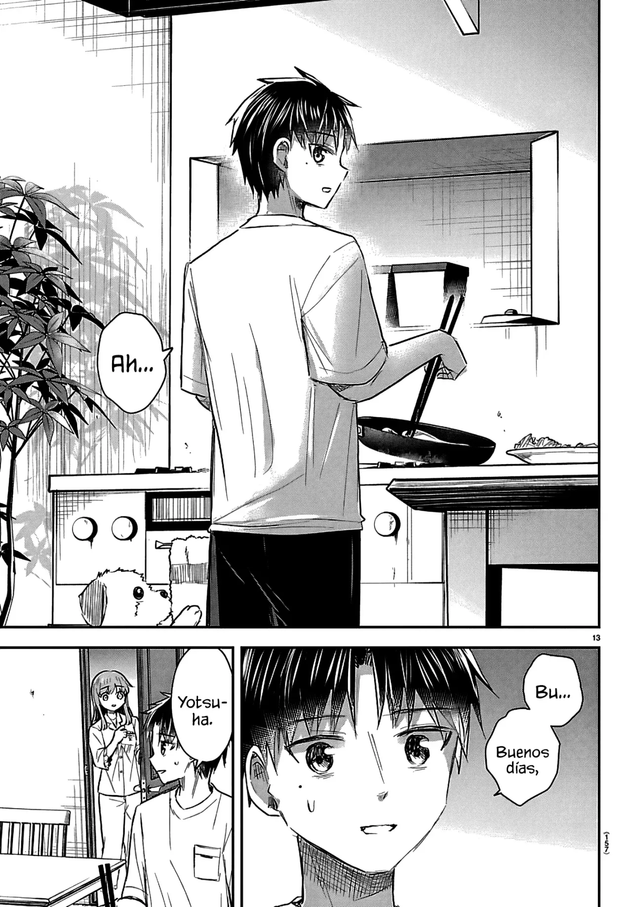 Kimi wa Yotsuba no Clover Capitulo 68: Insulto extraño. página 16