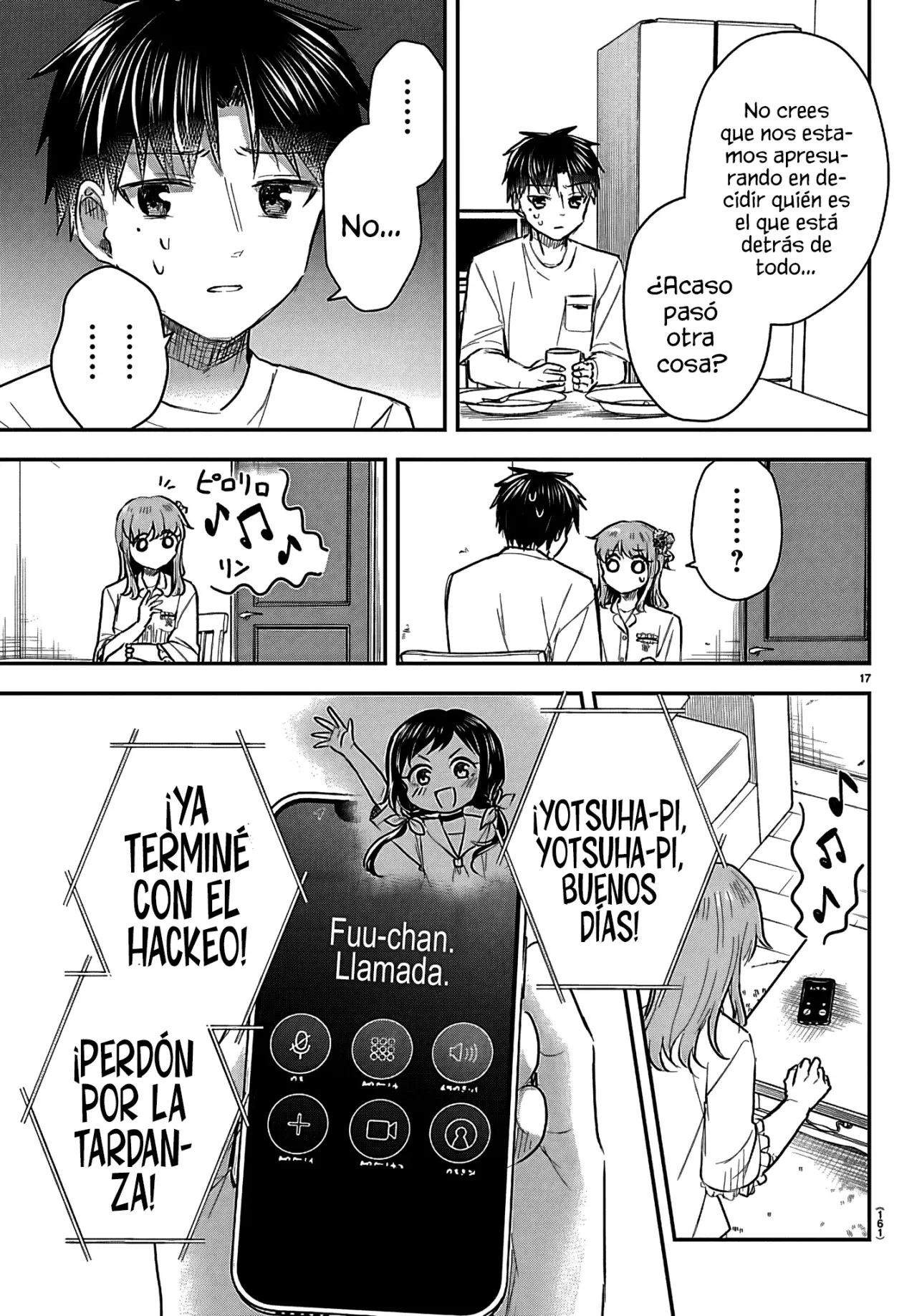 Kimi wa Yotsuba no Clover Capitulo 68: Insulto extraño. página 20