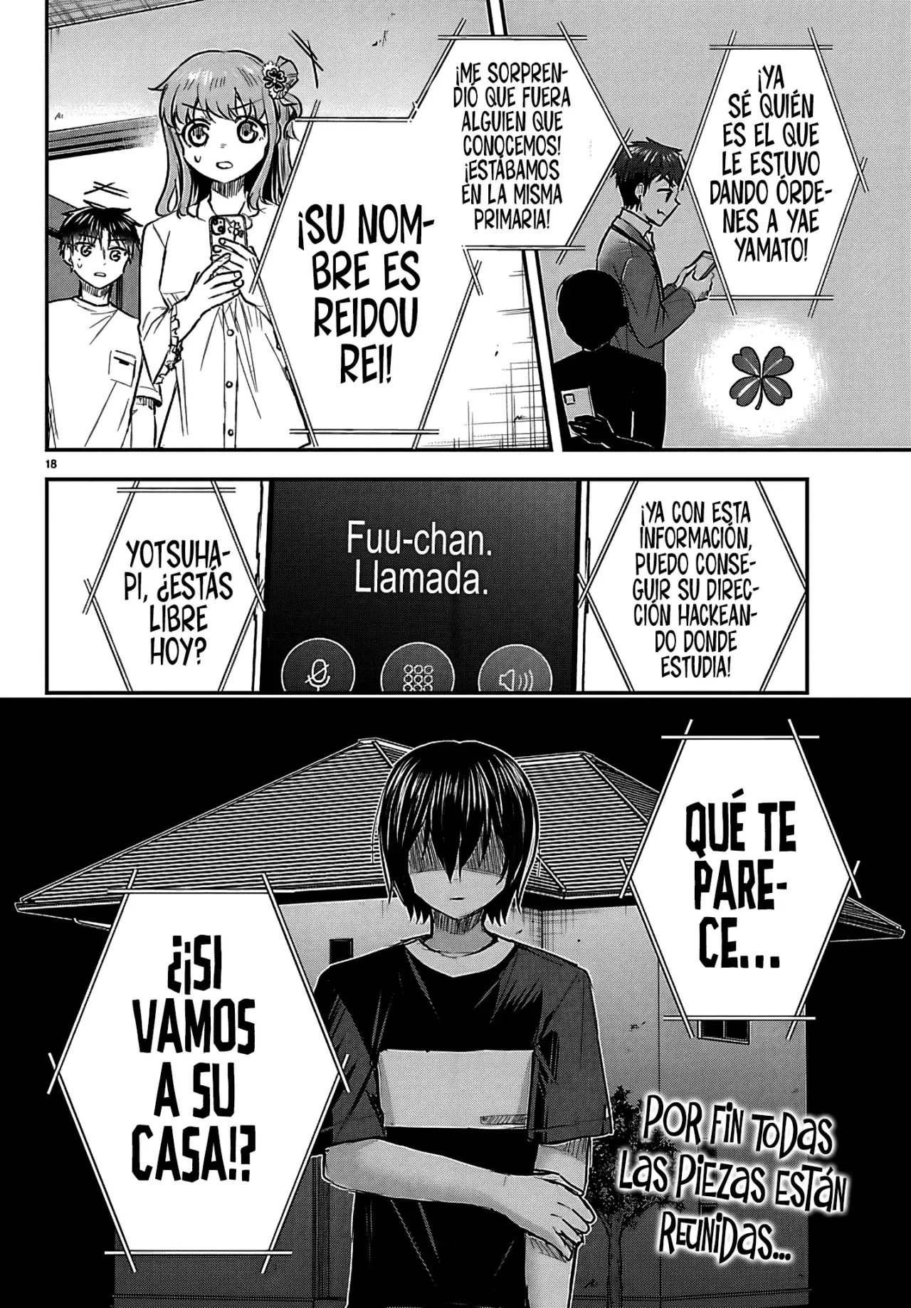 Kimi wa Yotsuba no Clover Capitulo 68: Insulto extraño. página 21