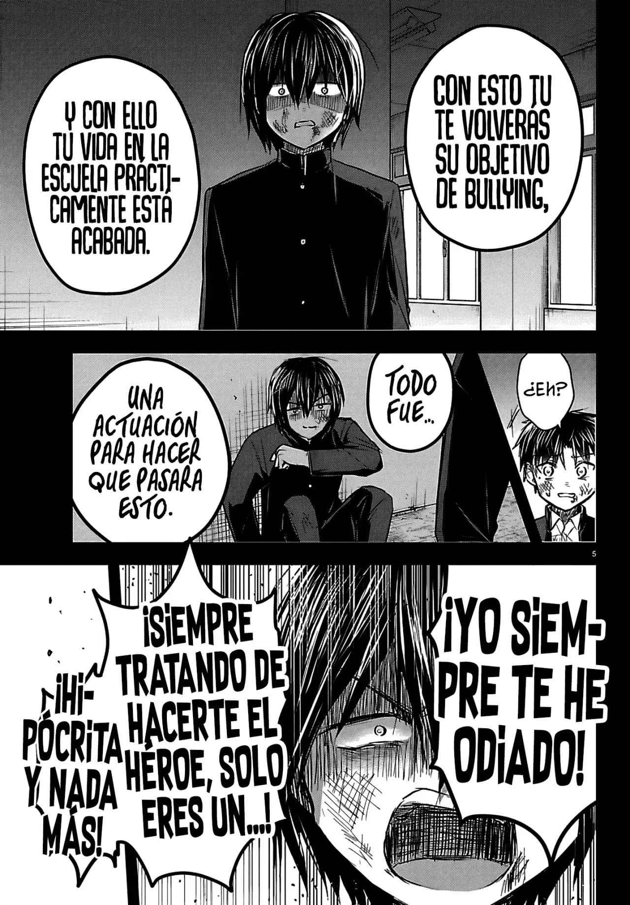 Kimi wa Yotsuba no Clover Capitulo 68: Insulto extraño. página 8