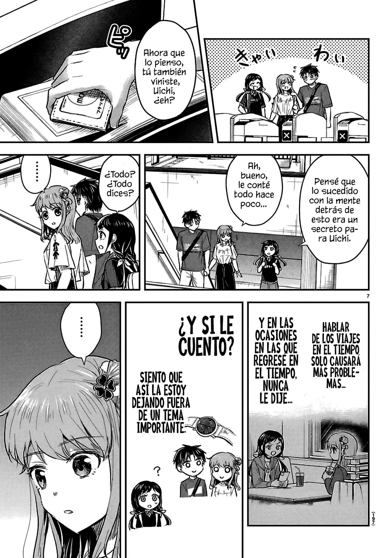 Kimi wa Yotsuba no Clover Capitulo 69: Amigo de la infancia. página 10