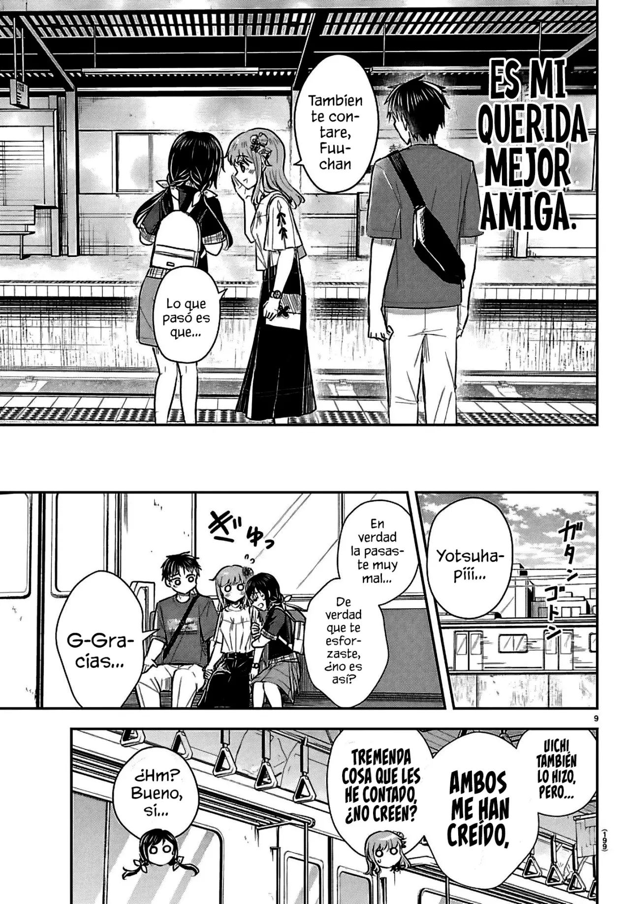 Kimi wa Yotsuba no Clover Capitulo 69: Amigo de la infancia. página 12