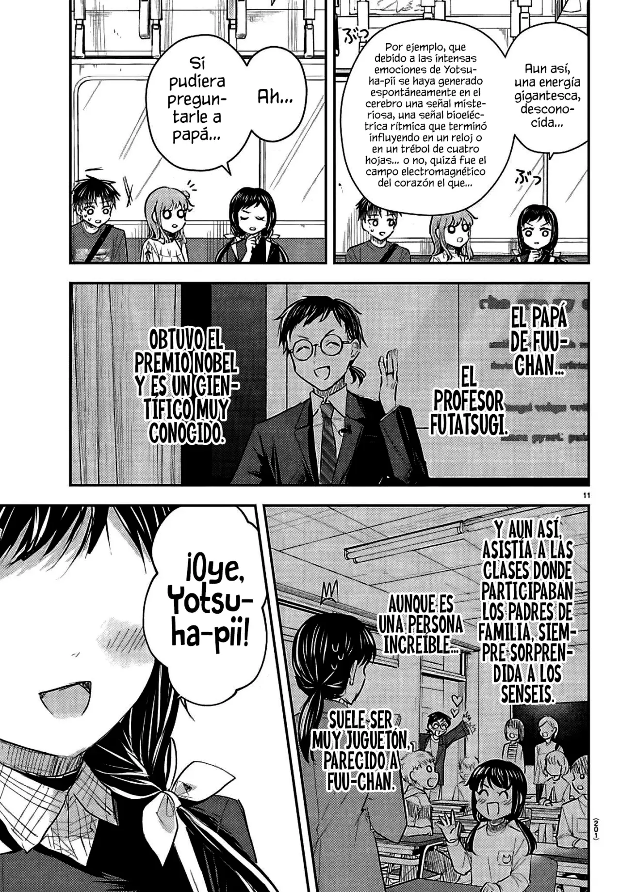 Kimi wa Yotsuba no Clover Capitulo 69: Amigo de la infancia. página 14