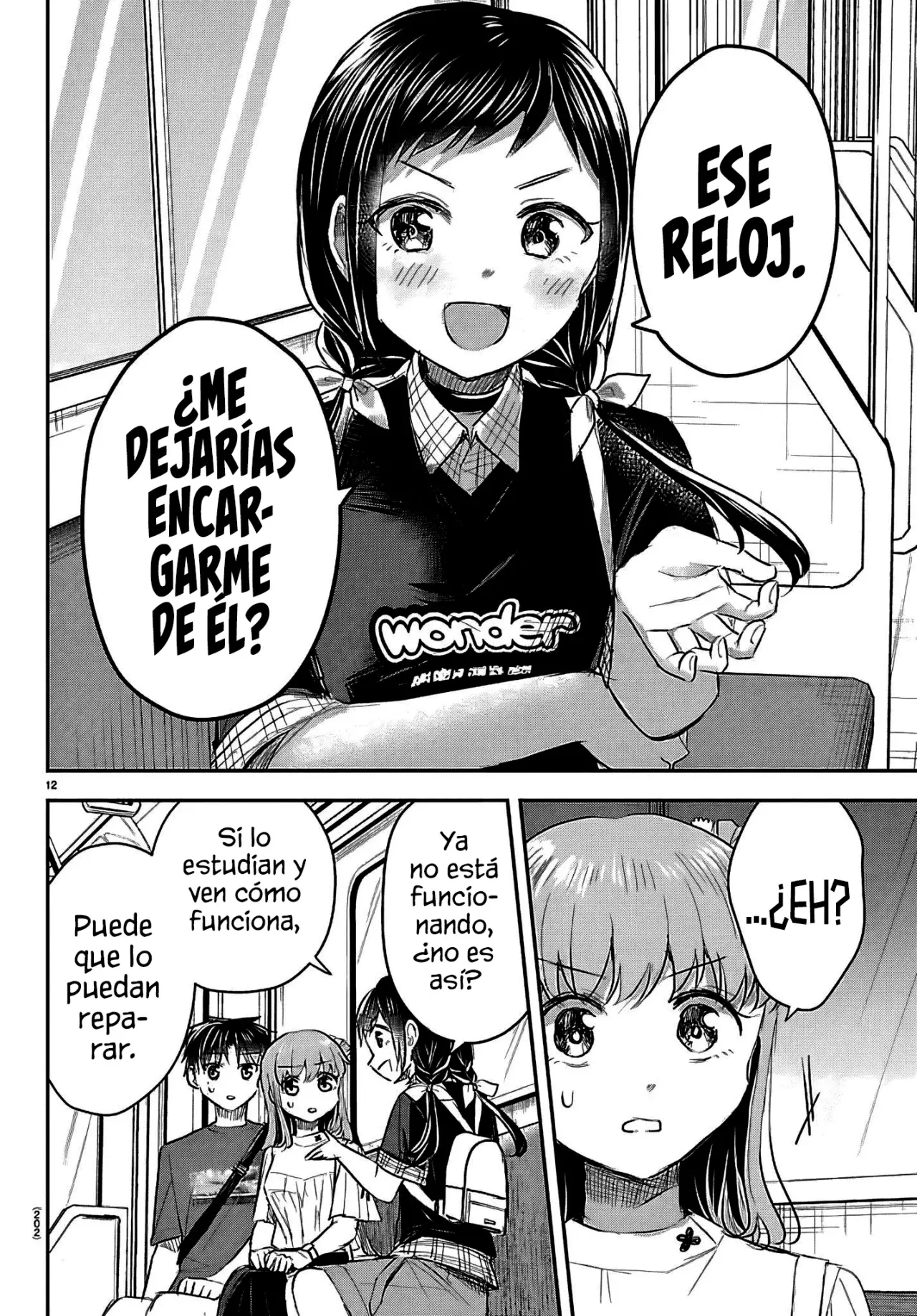 Kimi wa Yotsuba no Clover Capitulo 69: Amigo de la infancia. página 15