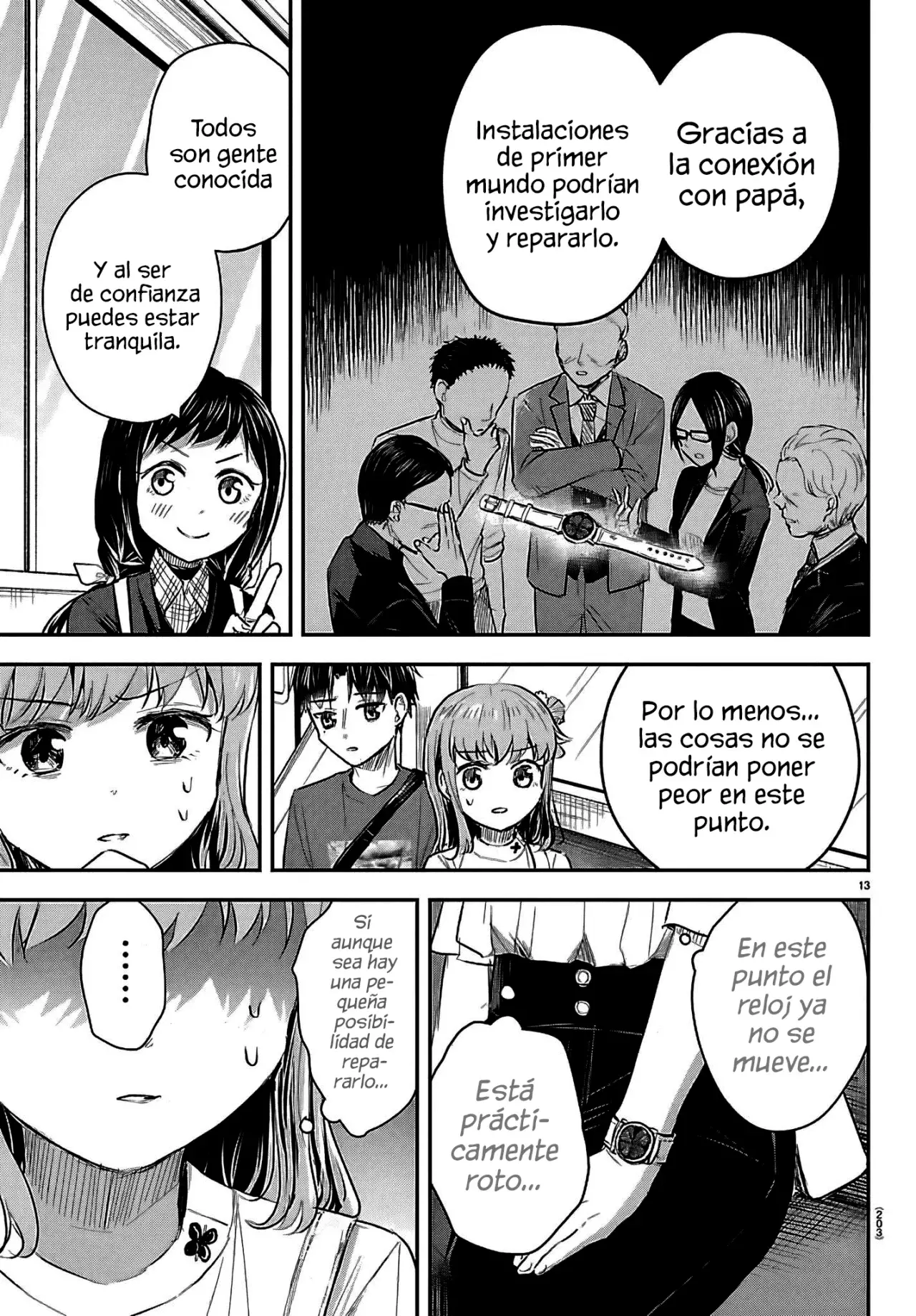 Kimi wa Yotsuba no Clover Capitulo 69: Amigo de la infancia. página 16