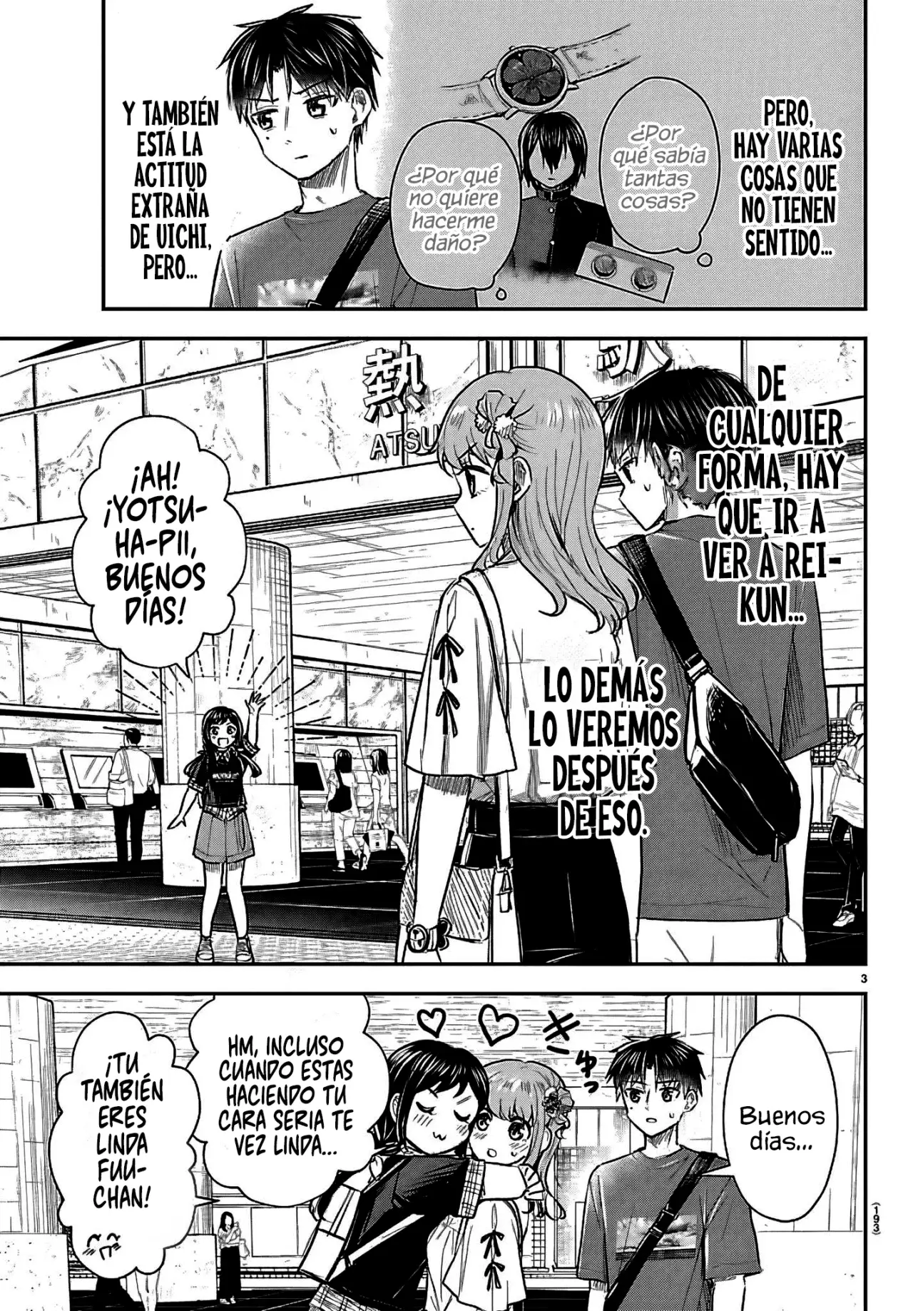 Kimi wa Yotsuba no Clover Capitulo 69: Amigo de la infancia. página 6