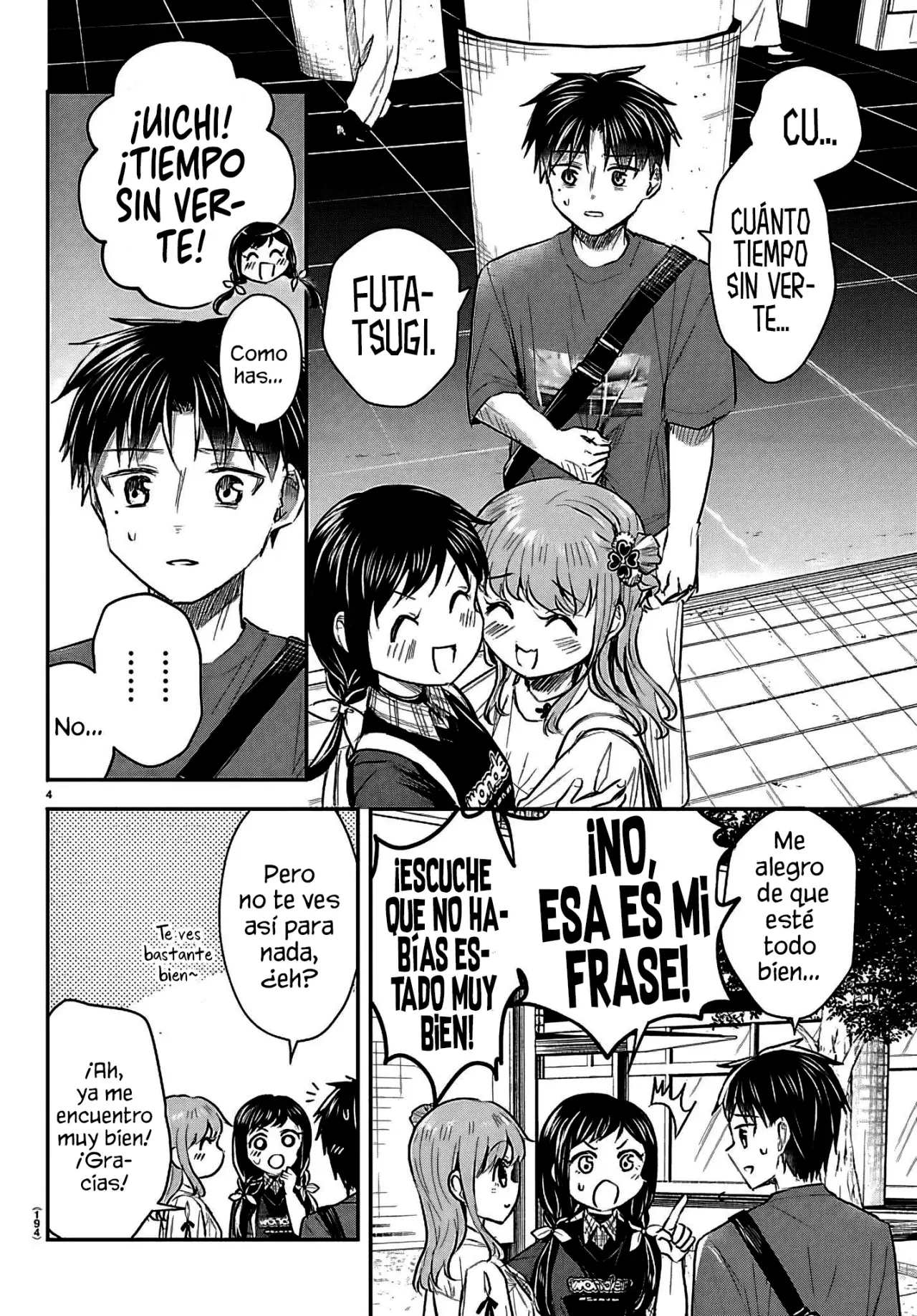 Kimi wa Yotsuba no Clover Capitulo 69: Amigo de la infancia. página 7