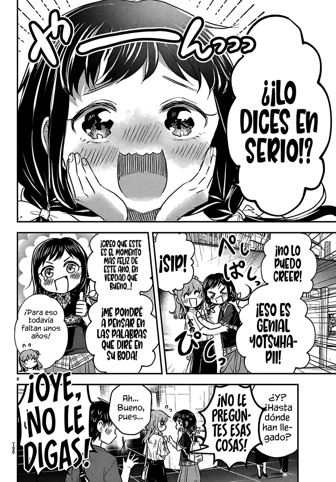 Kimi wa Yotsuba no Clover Capitulo 69: Amigo de la infancia. página 9