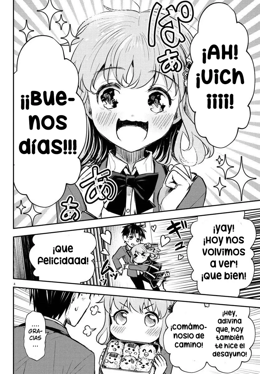 Kimi wa Yotsuba no Clover Capitulo 7: Bomba página 4