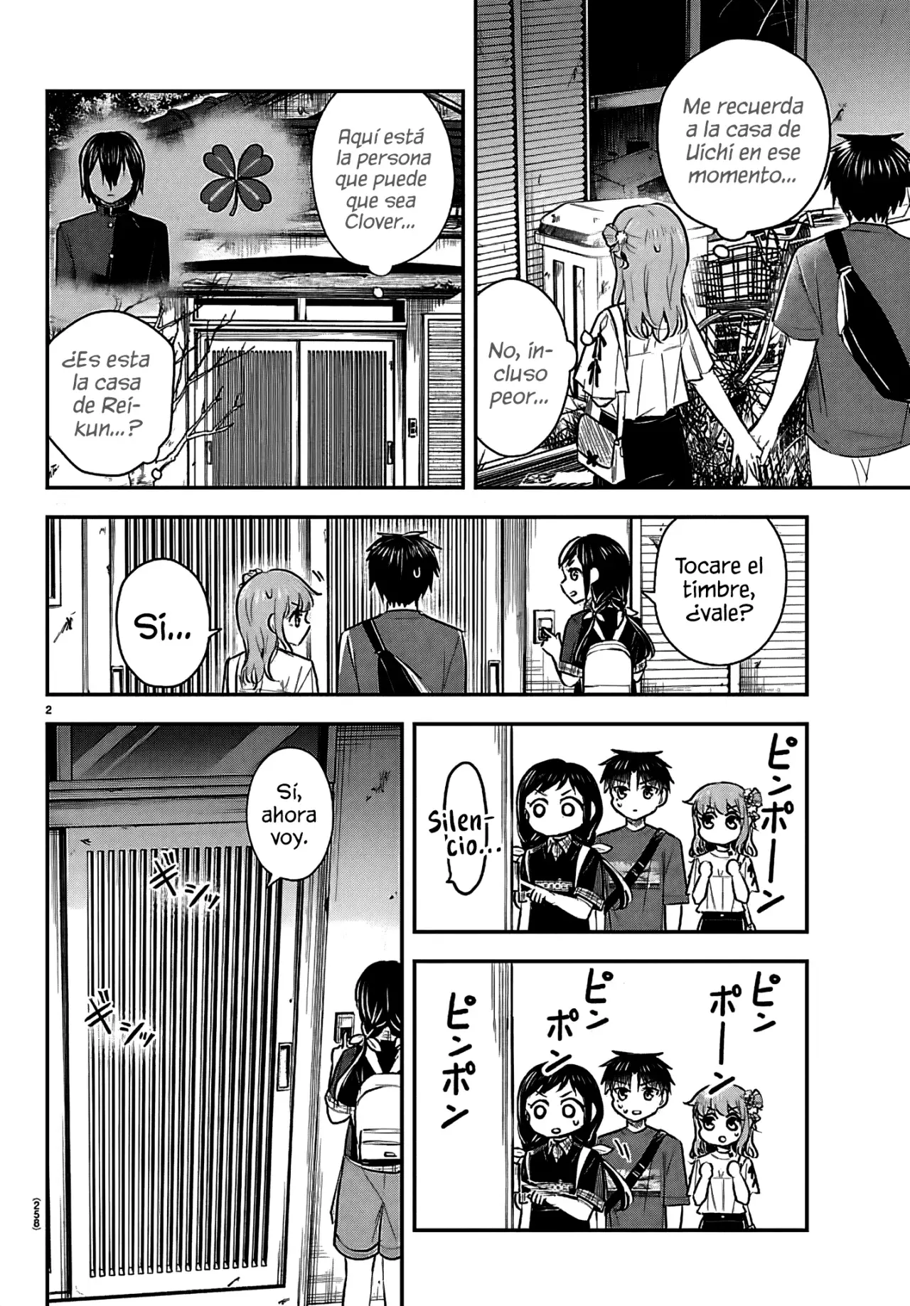 Kimi wa Yotsuba no Clover Capitulo 70: Descubrimiento. página 5