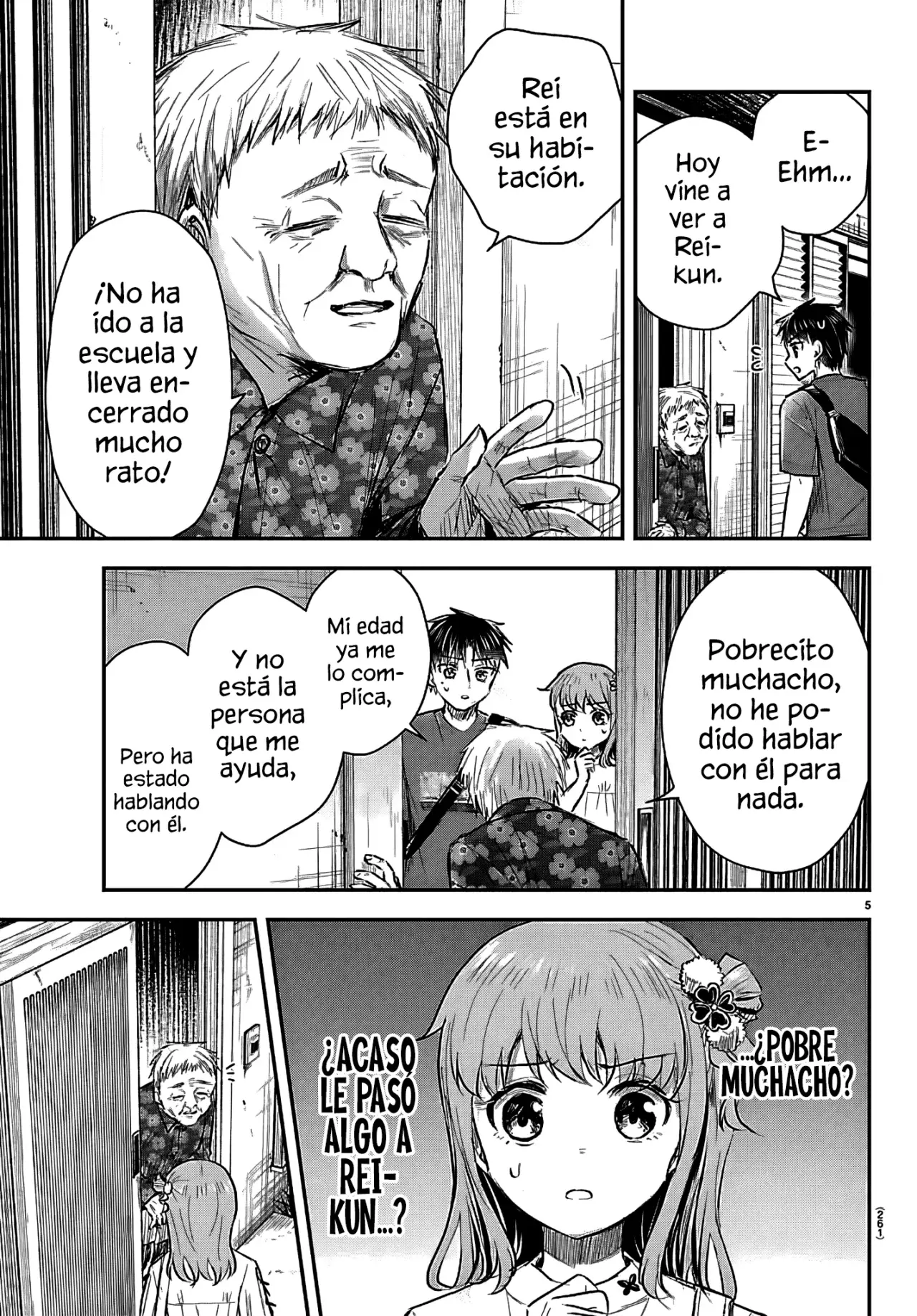 Kimi wa Yotsuba no Clover Capitulo 70: Descubrimiento. página 8