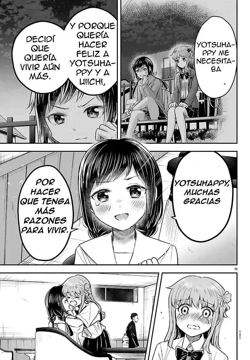 Kimi wa Yotsuba no Clover Capitulo 71: Lo siento Fuu-chan. página 15