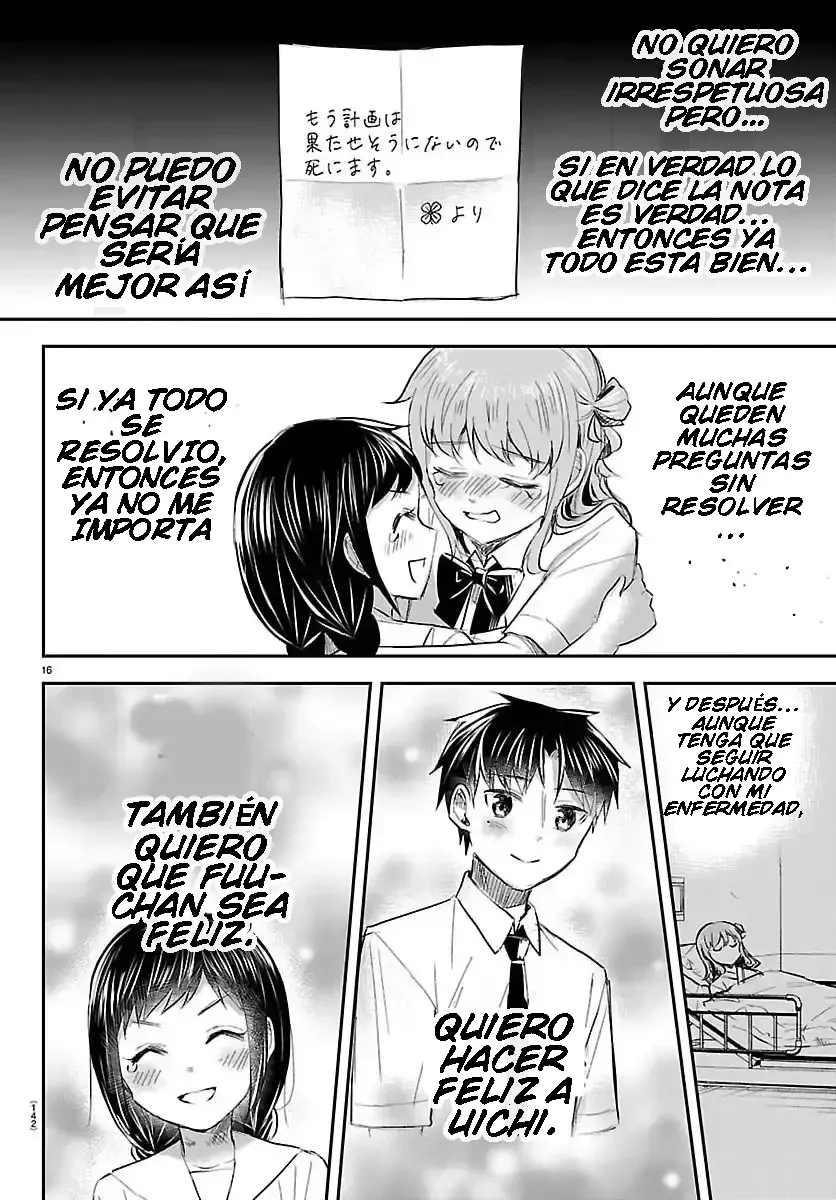 Kimi wa Yotsuba no Clover Capitulo 71: Lo siento Fuu-chan. página 16