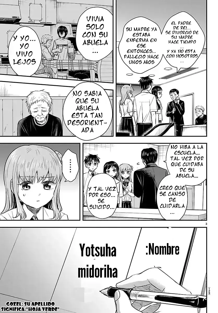 Kimi wa Yotsuba no Clover Capitulo 71: Lo siento Fuu-chan. página 3