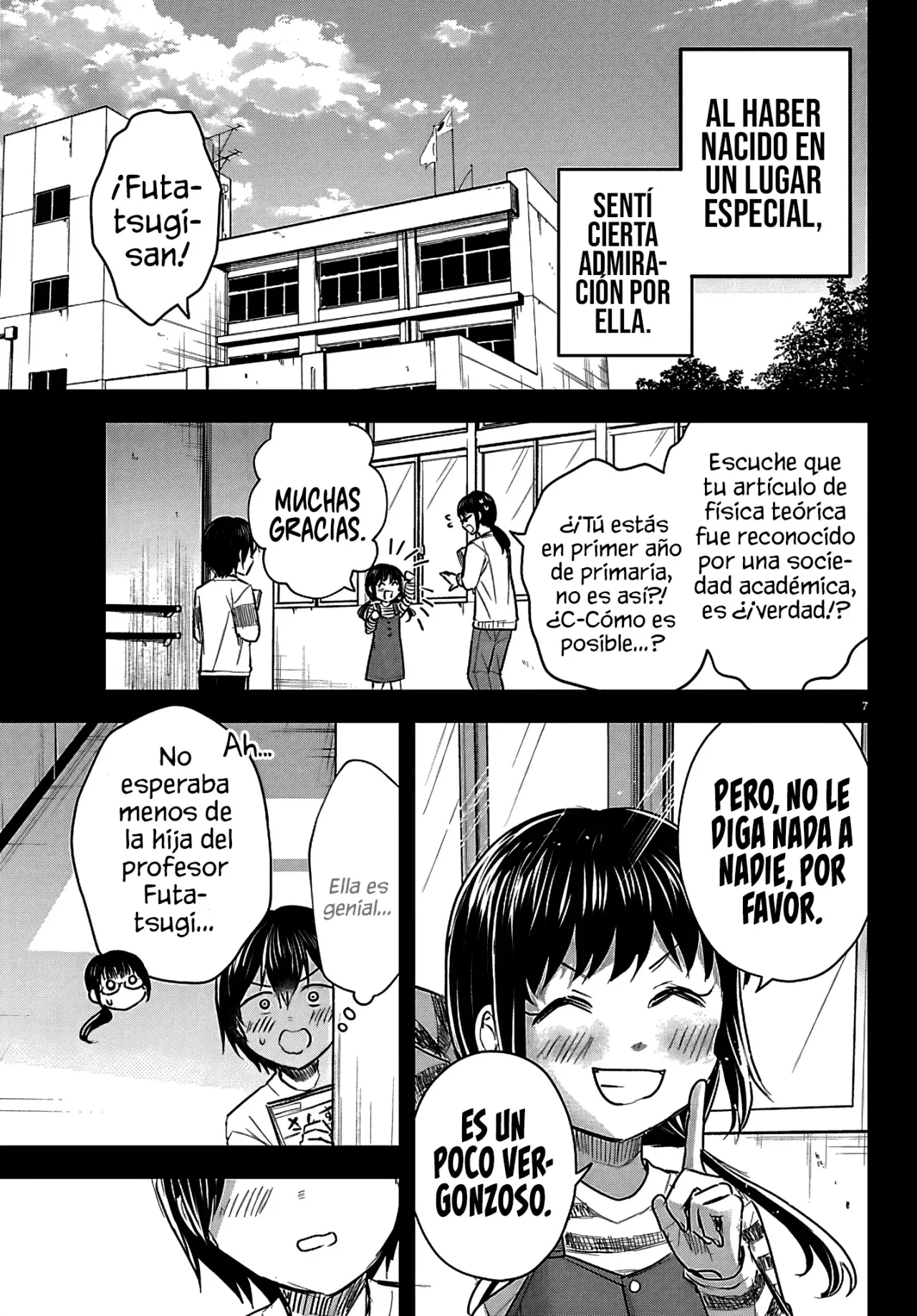 Kimi wa Yotsuba no Clover Capitulo 72: La primera página de la nota póstuma. página 10