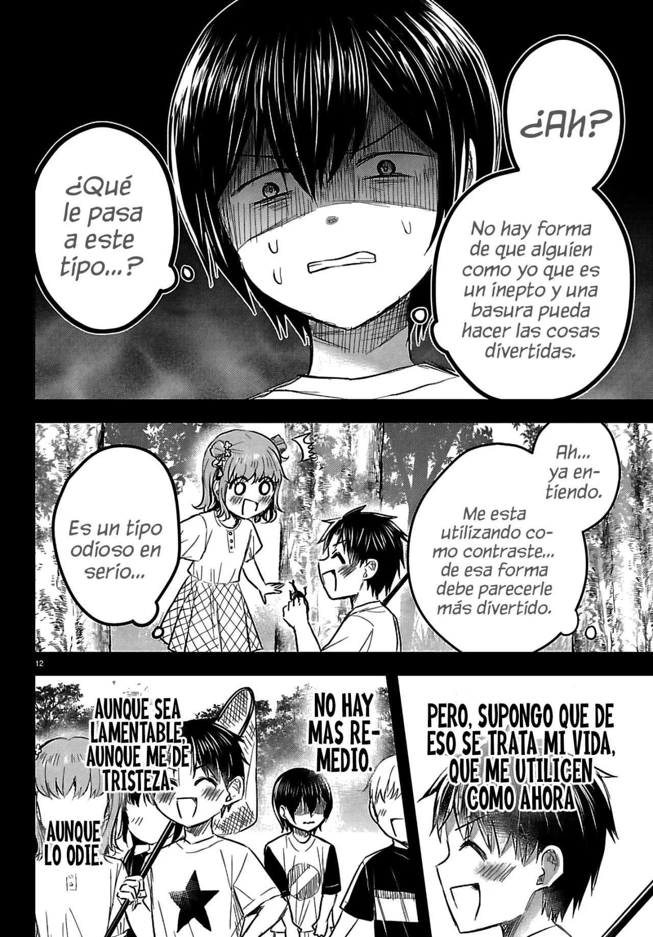 Kimi wa Yotsuba no Clover Capitulo 72: La primera página de la nota póstuma. página 15
