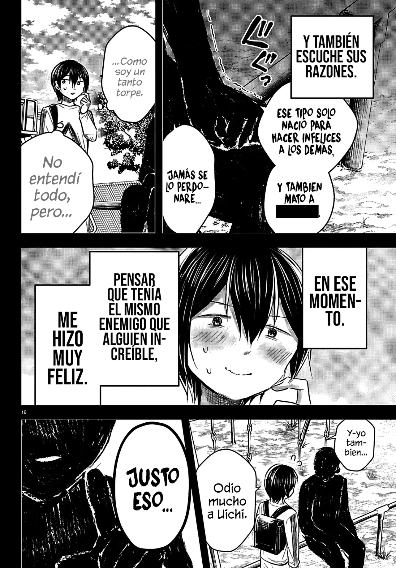 Kimi wa Yotsuba no Clover Capitulo 72: La primera página de la nota póstuma. página 19