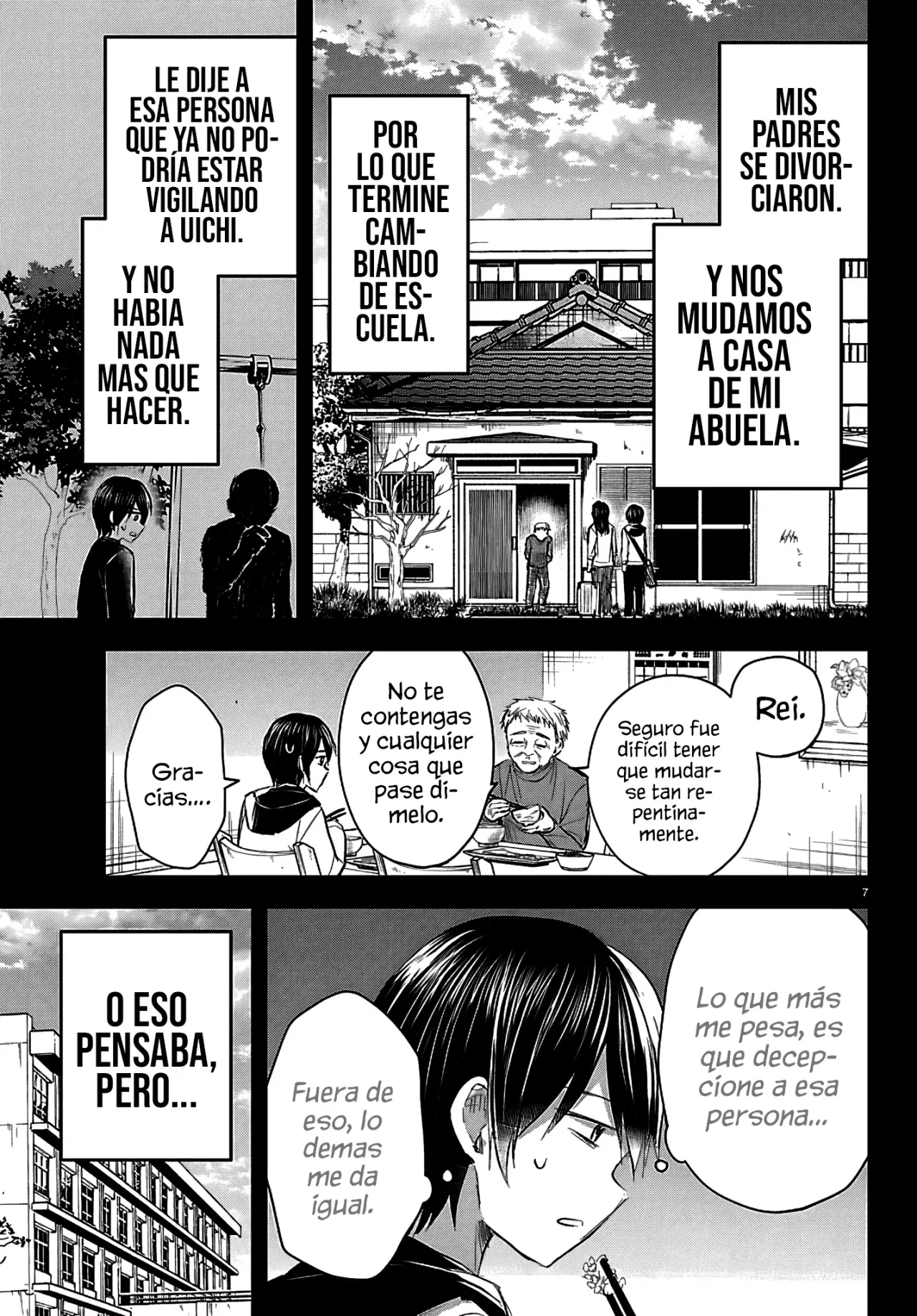 Kimi wa Yotsuba no Clover Capitulo 73: La segunda página de la nota póstuma. página 11