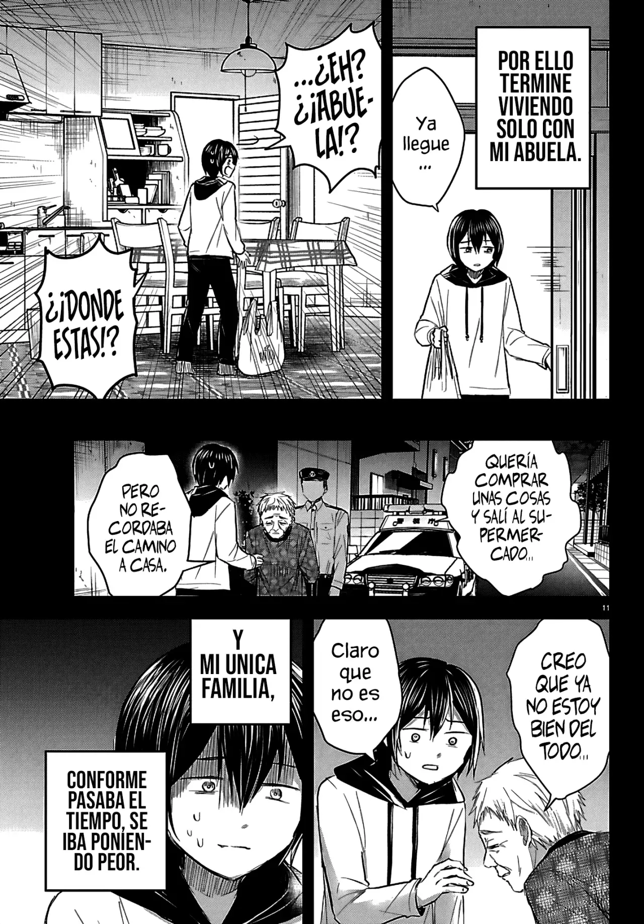 Kimi wa Yotsuba no Clover Capitulo 73: La segunda página de la nota póstuma. página 15