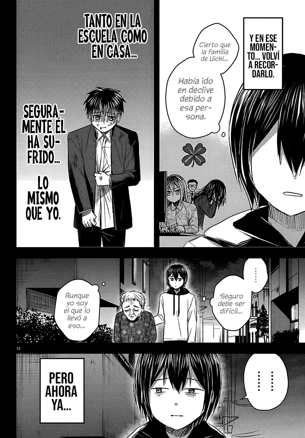 Kimi wa Yotsuba no Clover Capitulo 73: La segunda página de la nota póstuma. página 16