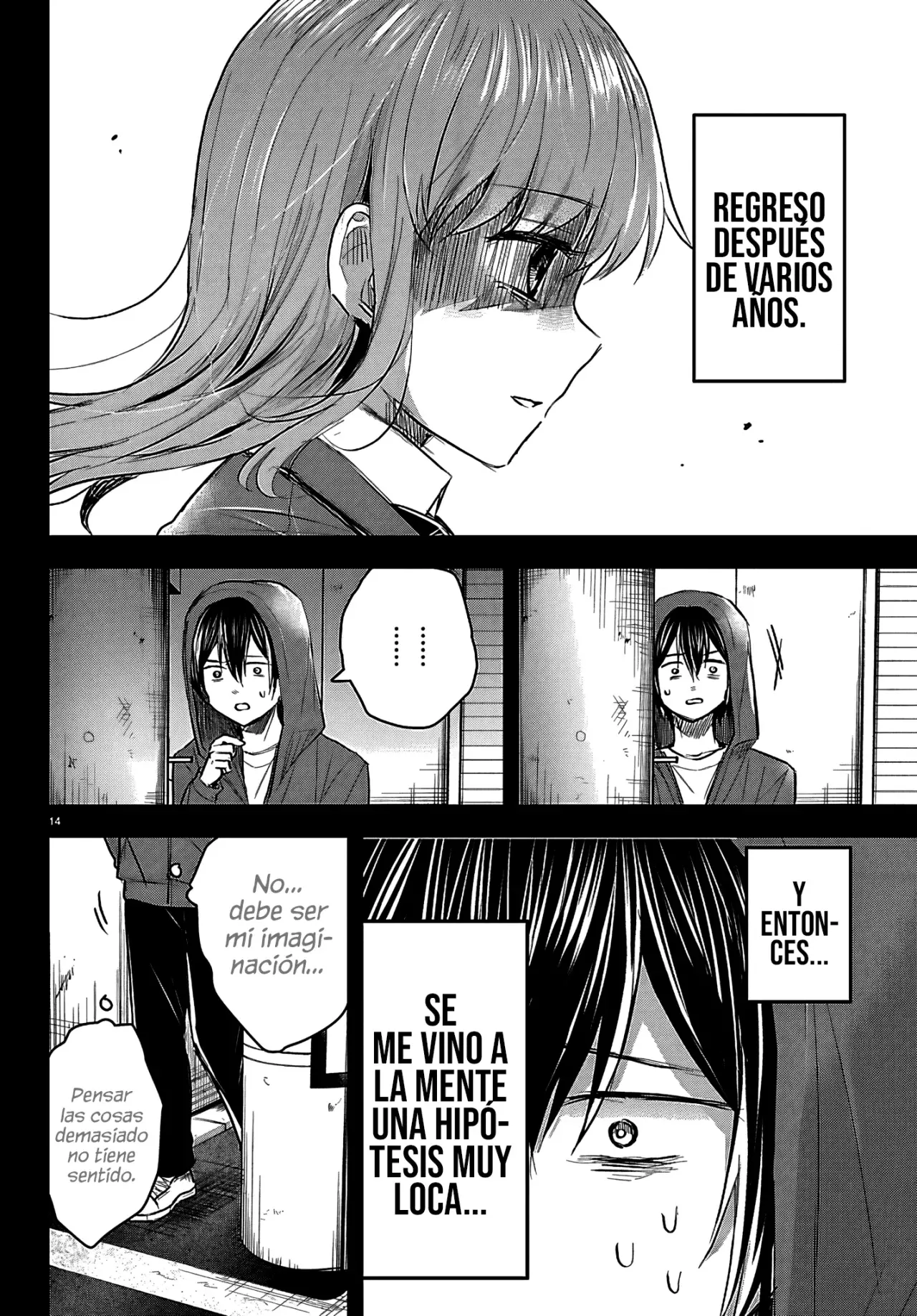Kimi wa Yotsuba no Clover Capitulo 73: La segunda página de la nota póstuma. página 18