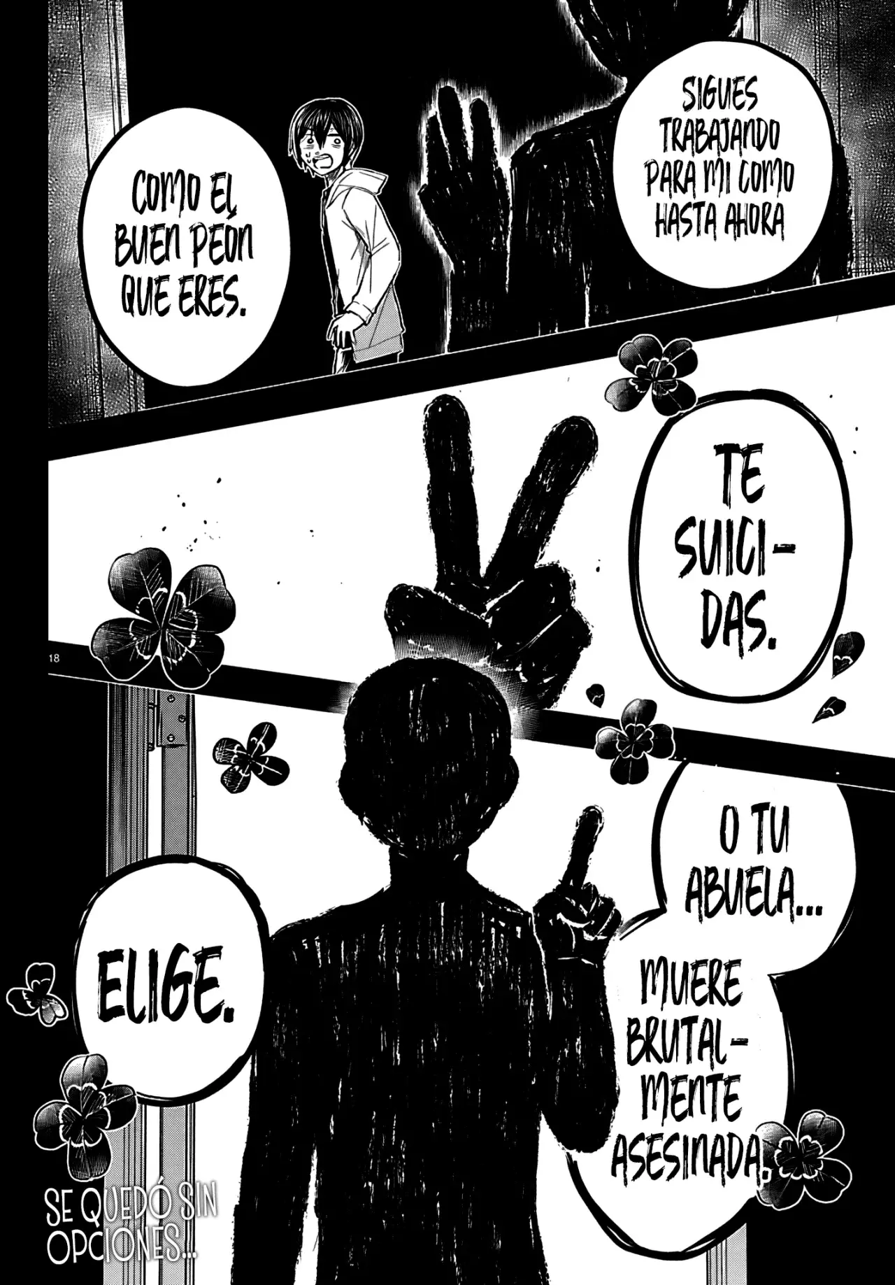 Kimi wa Yotsuba no Clover Capitulo 73: La segunda página de la nota póstuma. página 22