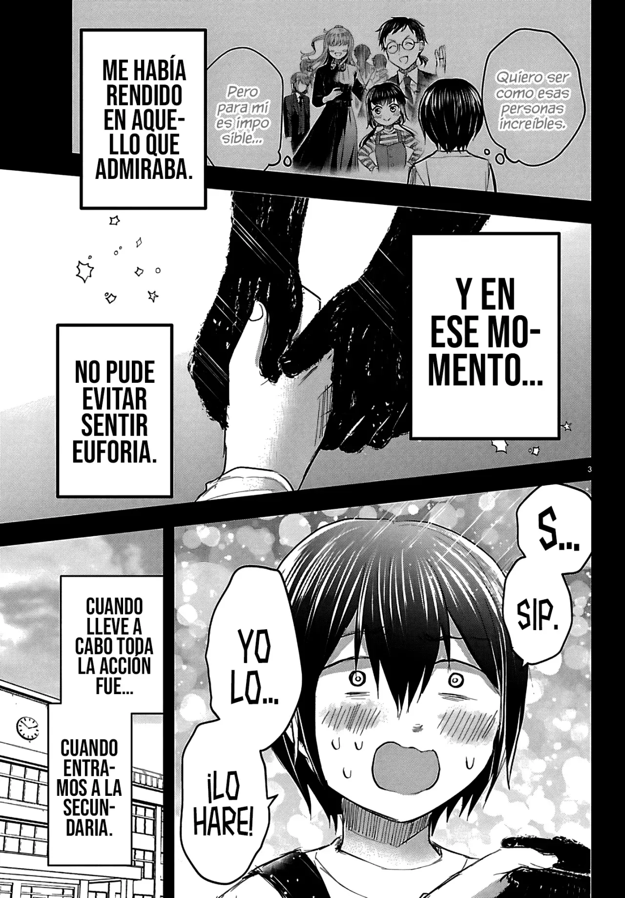 Kimi wa Yotsuba no Clover Capitulo 73: La segunda página de la nota póstuma. página 7