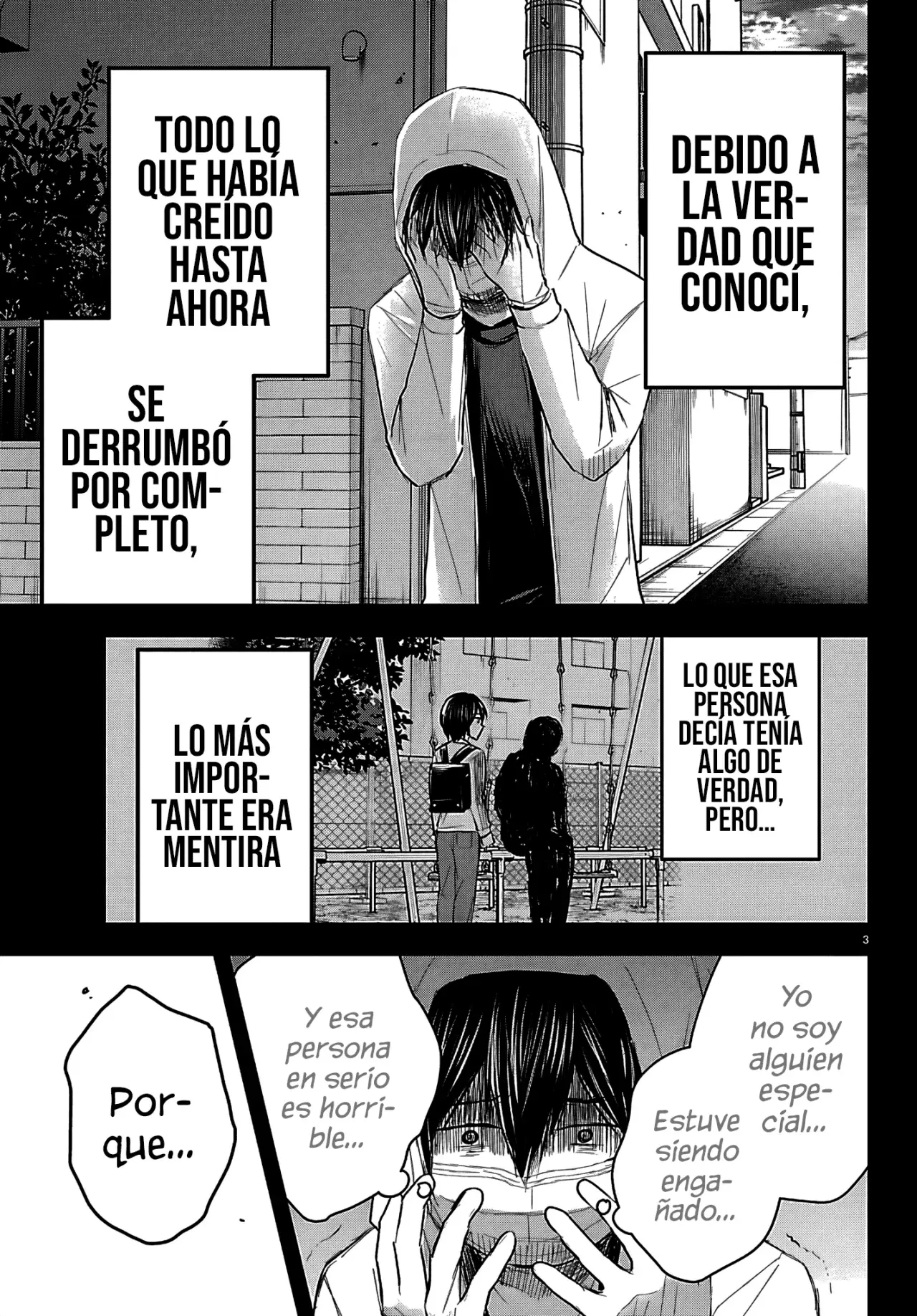 Kimi wa Yotsuba no Clover Capitulo 74: La tercera página de la nota póstuma. página 6