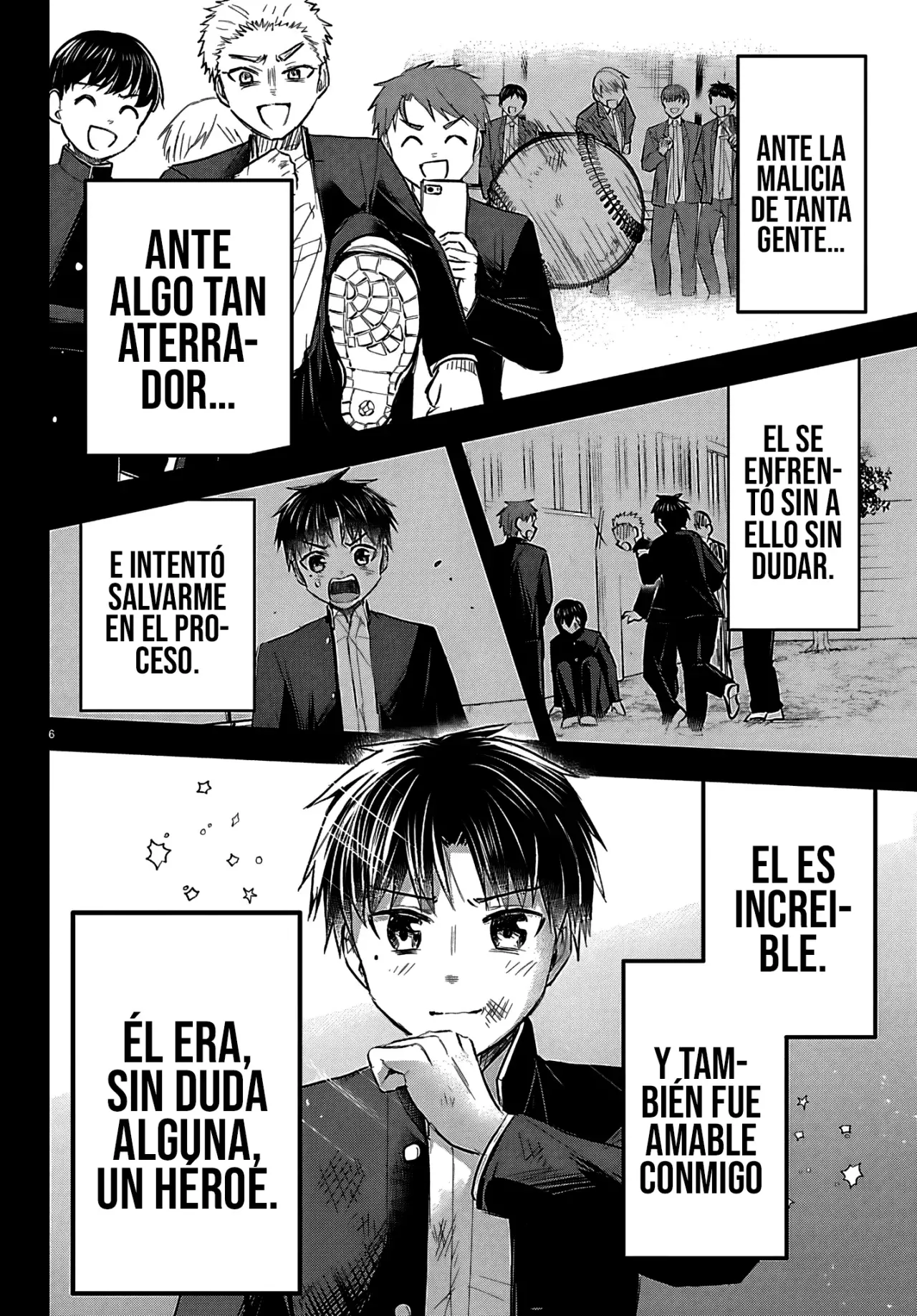 Kimi wa Yotsuba no Clover Capitulo 74: La tercera página de la nota póstuma. página 9