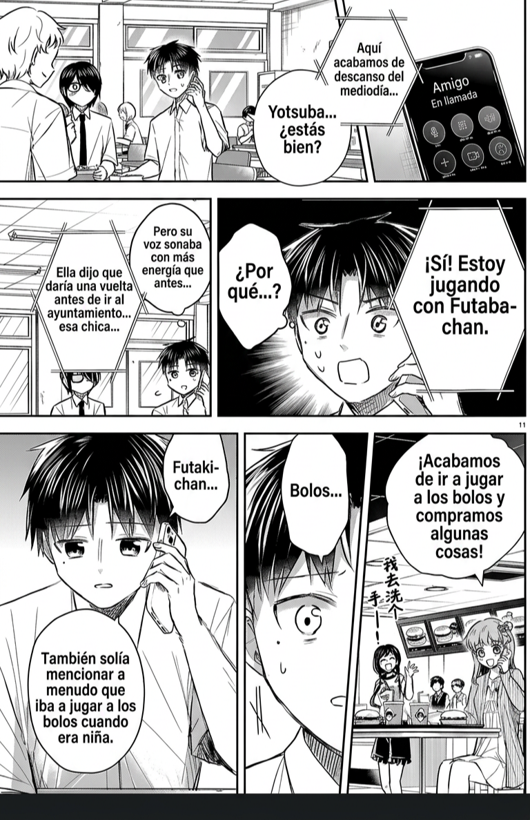 Kimi wa Yotsuba no Clover Capitulo 76 página 11
