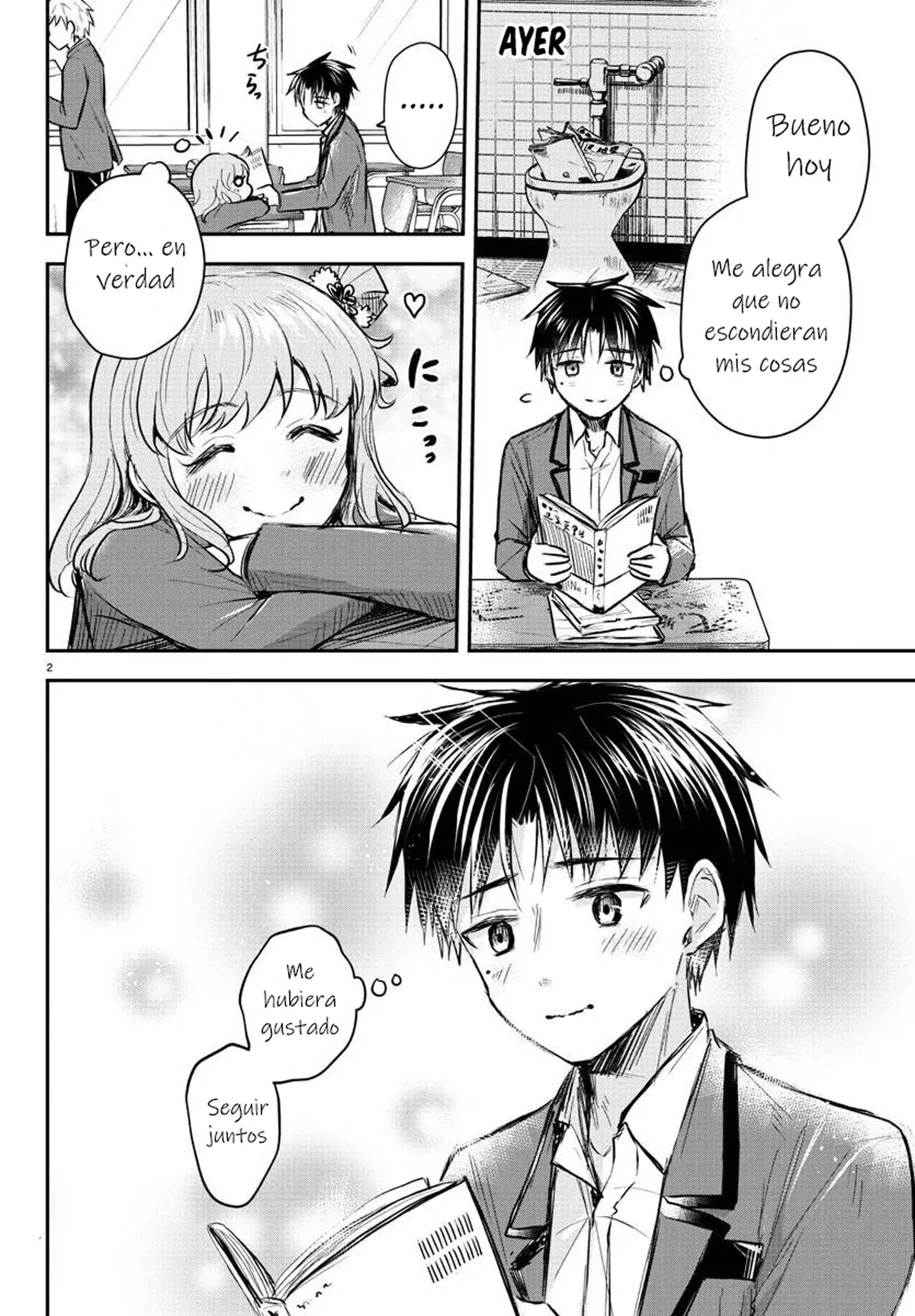 Kimi wa Yotsuba no Clover Capitulo 9: Error página 2