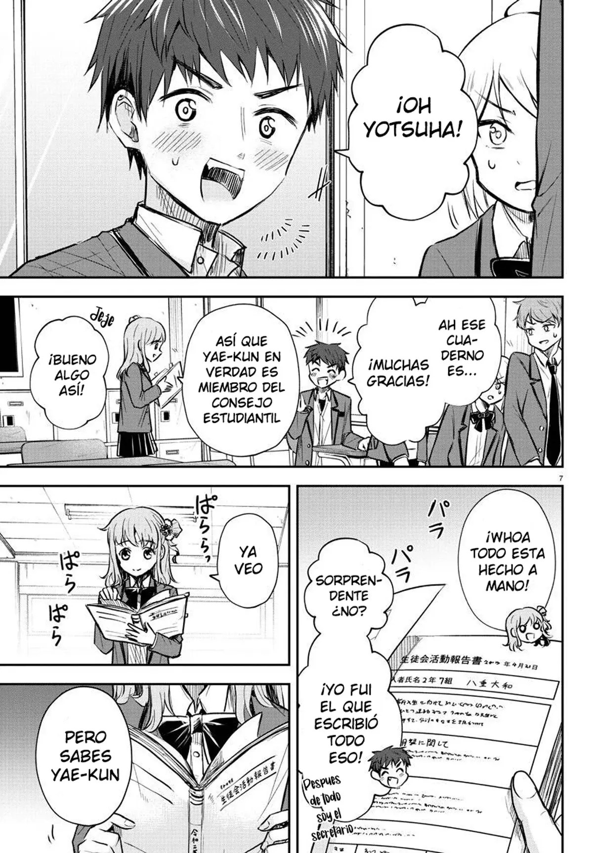 Kimi wa Yotsuba no Clover Capitulo 9: Error página 7