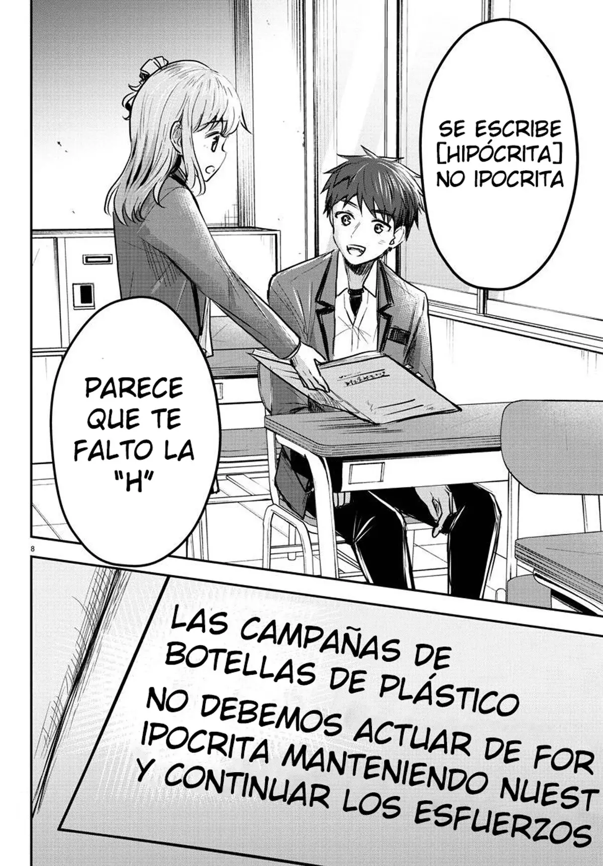 Kimi wa Yotsuba no Clover Capitulo 9: Error página 8