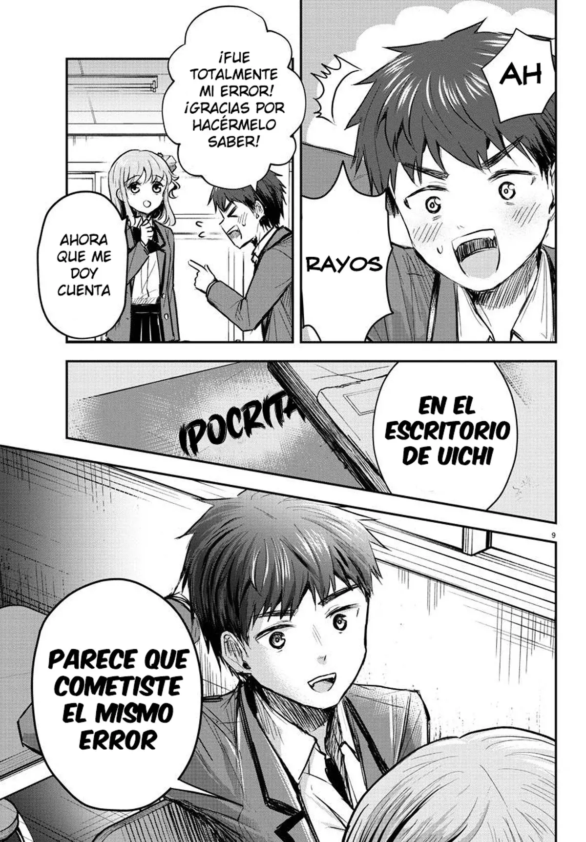 Kimi wa Yotsuba no Clover Capitulo 9: Error página 9