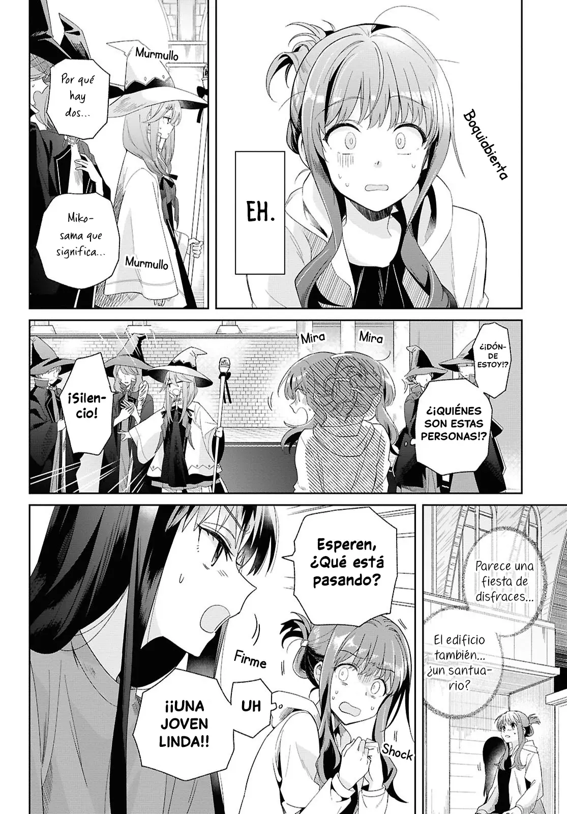 Muryoku Seijo to Munou Oujo ~Maryoku Zero de Shoukansareta Seijo no Isekai Kyuukokuki~ Capitulo 1 página 10